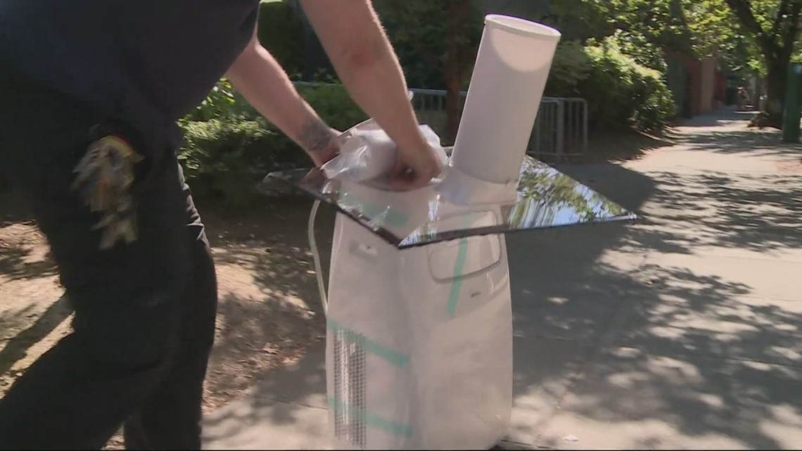 Low-income Portland residents receive AC ahead of heat wave - Vimarsana News