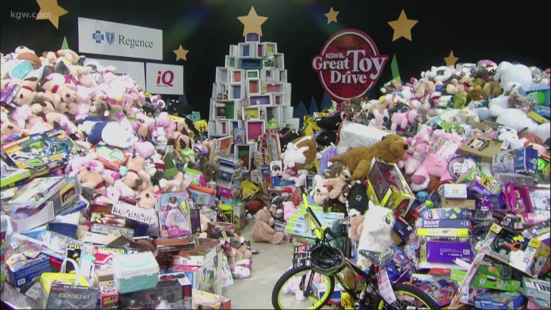 Donations pour in for KGW Great Toy Drive