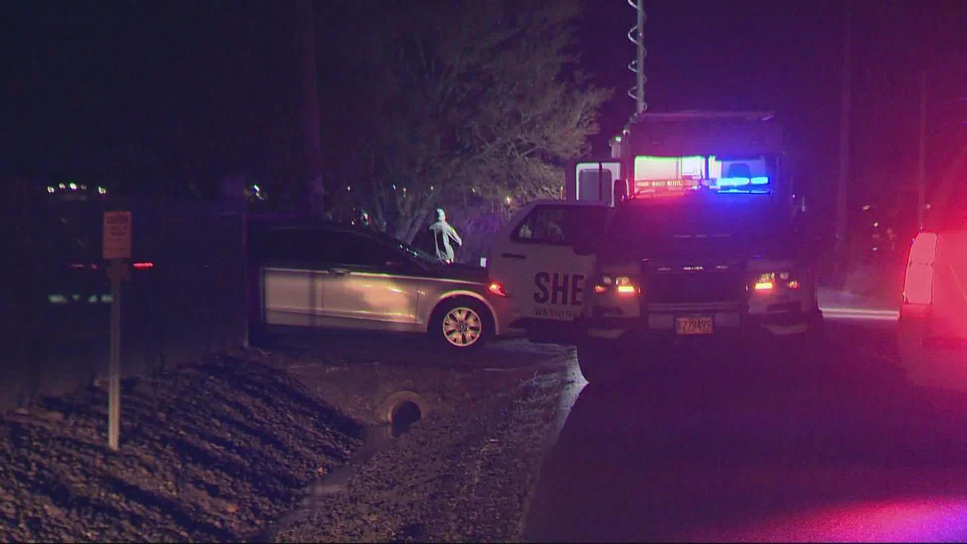 Deputies said the shooting happened on Southwest Lafollet Road near Cornelius, Ore.