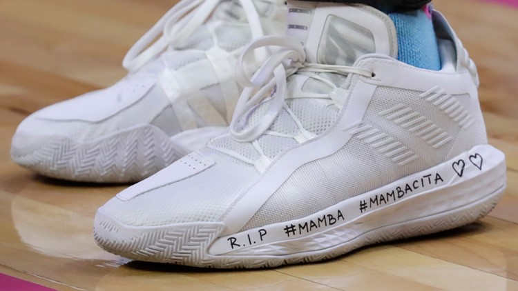 San Antonio sneaker artist Danklefs unveils Kobe, Gianna Bryant custom  sneakers tribute