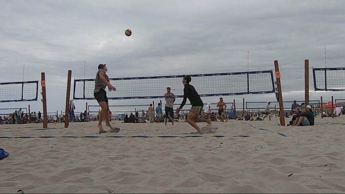 Hundreds of teams compete in 40th annual Seaside Beach Volleyball tournament
