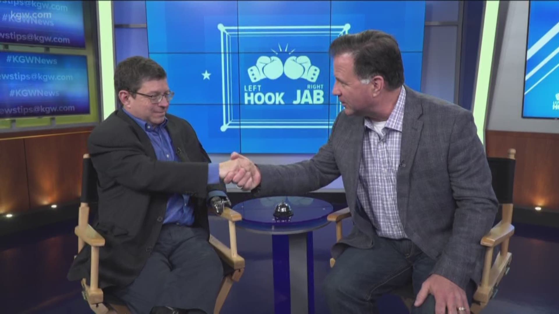 Steve Novick and Lars Larson share their final Left Hook, Right Jab