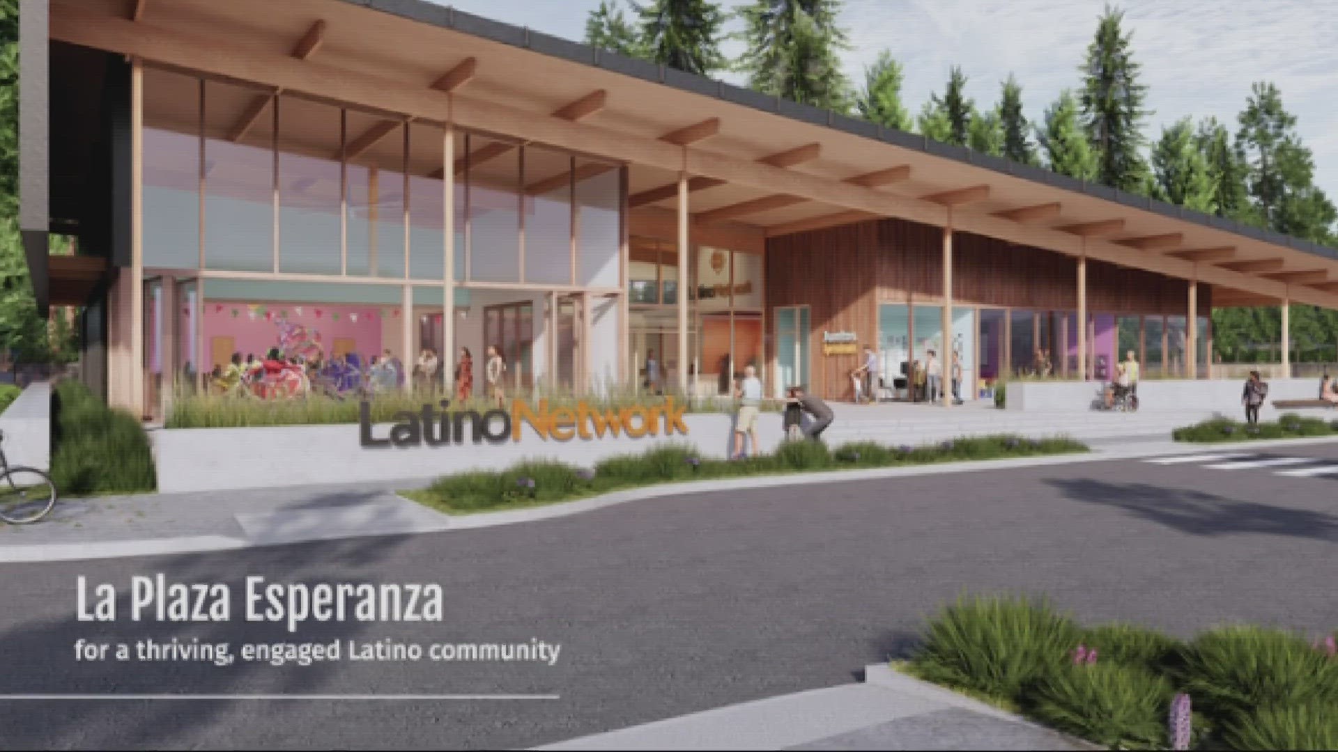 The planned “La Plaza Esperanza” would be a hub for social events and resources for the Latino community.