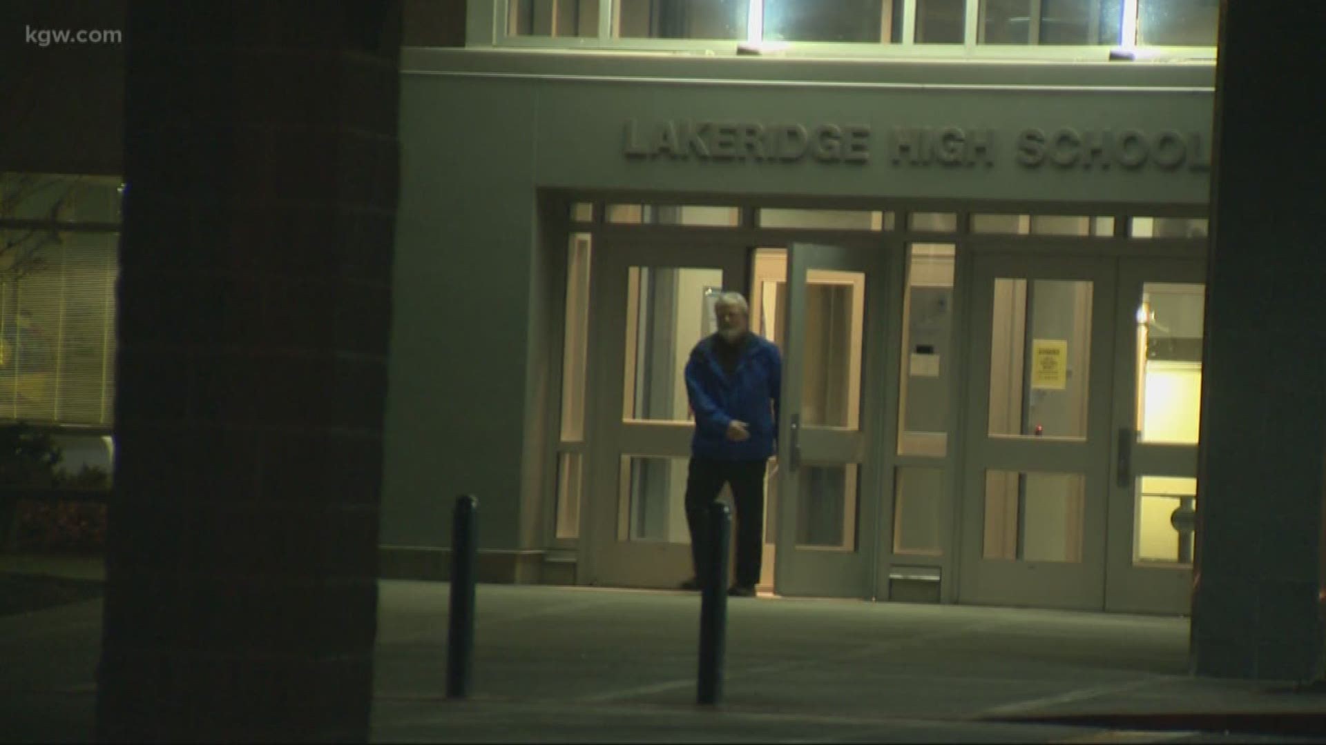 A gun in a student’s car and the threat of a former student coming to campus to fight current students prompted a lockout at Lakeridge High School on Thursday afternoon.