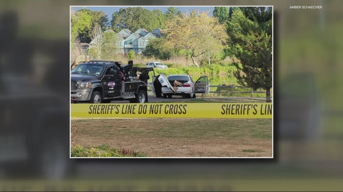 Man dead after car drives into Commonwealth Lake near Beaverton | kgw.com