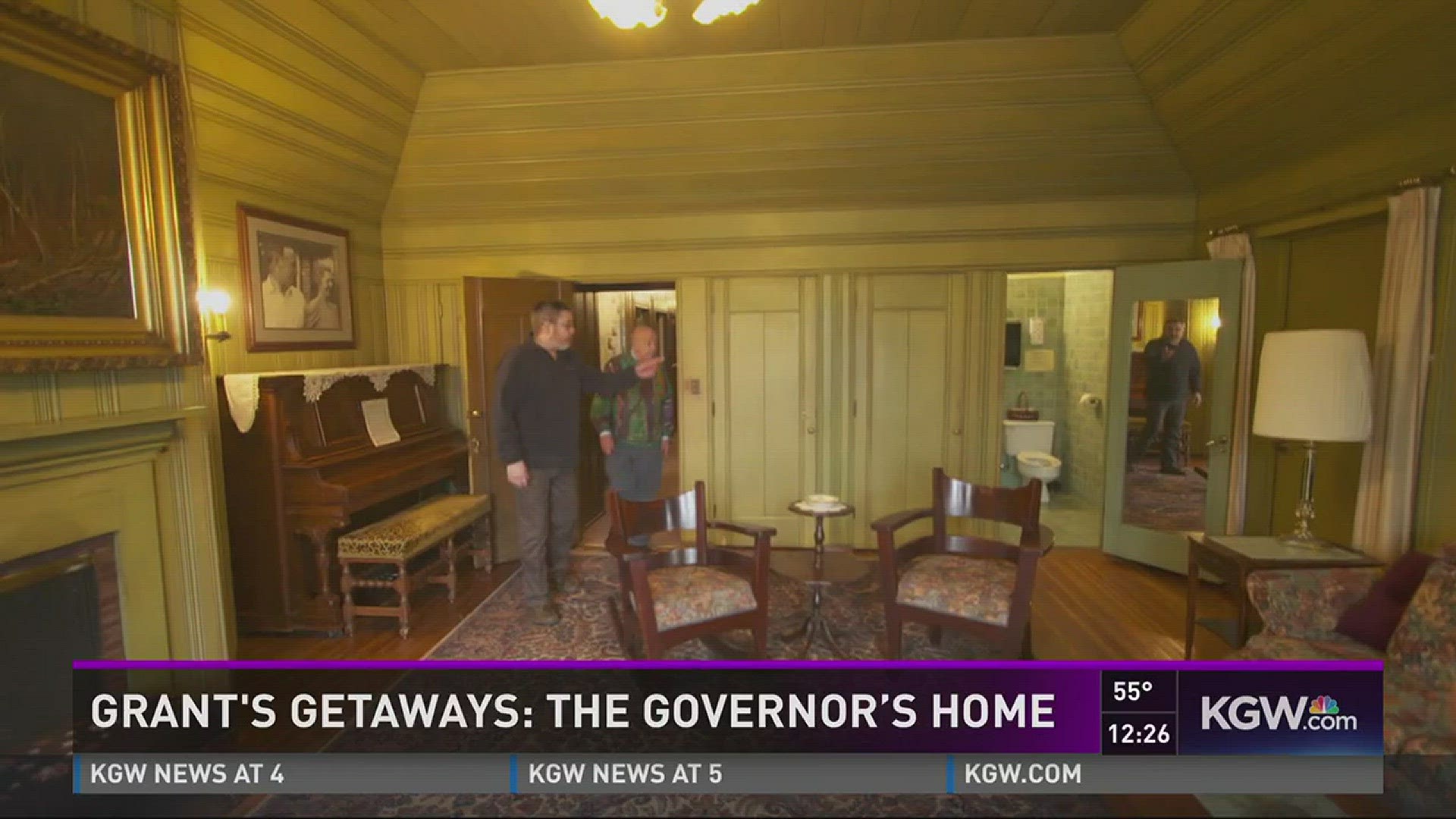 Grant's Getaways: The Governor's Home.