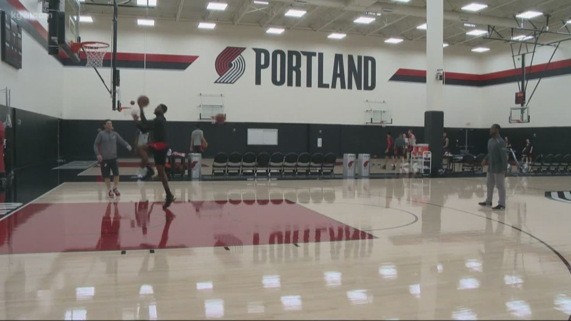 What the Blazers had to say at their first practice since defeating OKC.