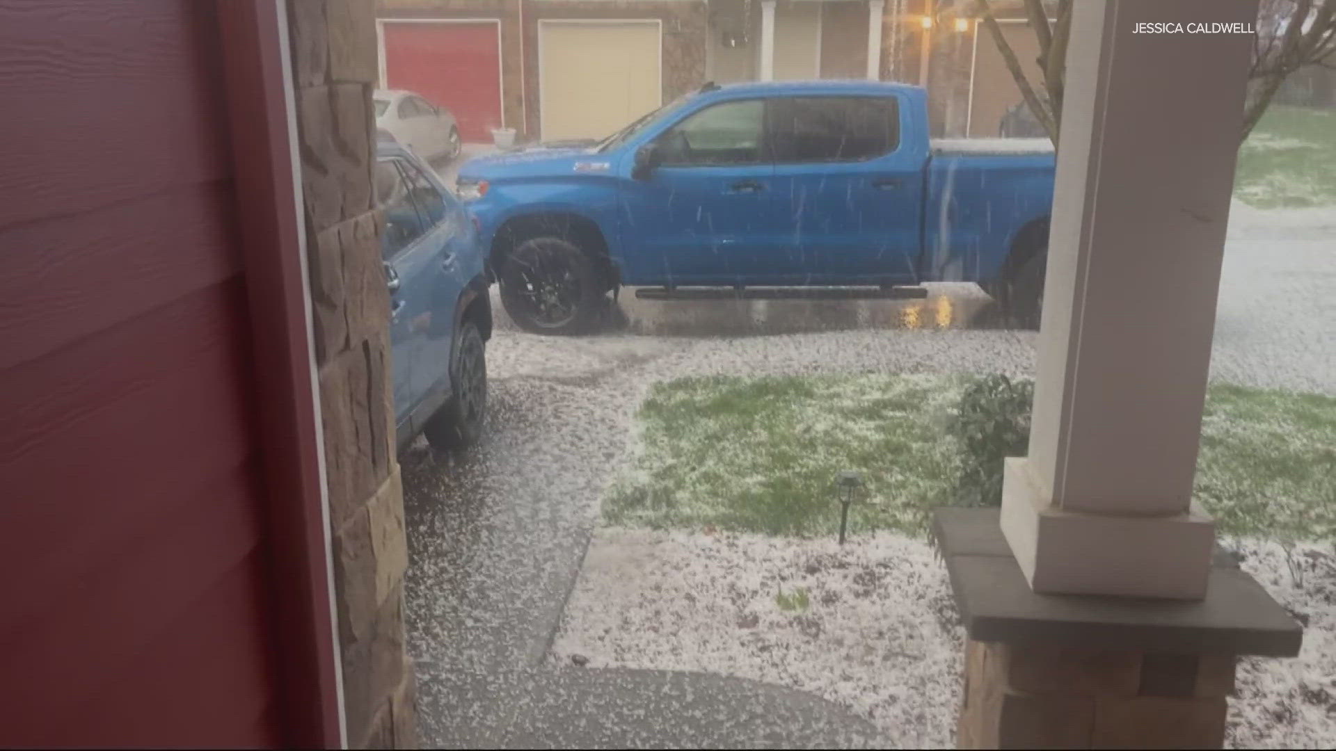 Hail and winds create chaos, power outages in Portland metro area | kgw.com