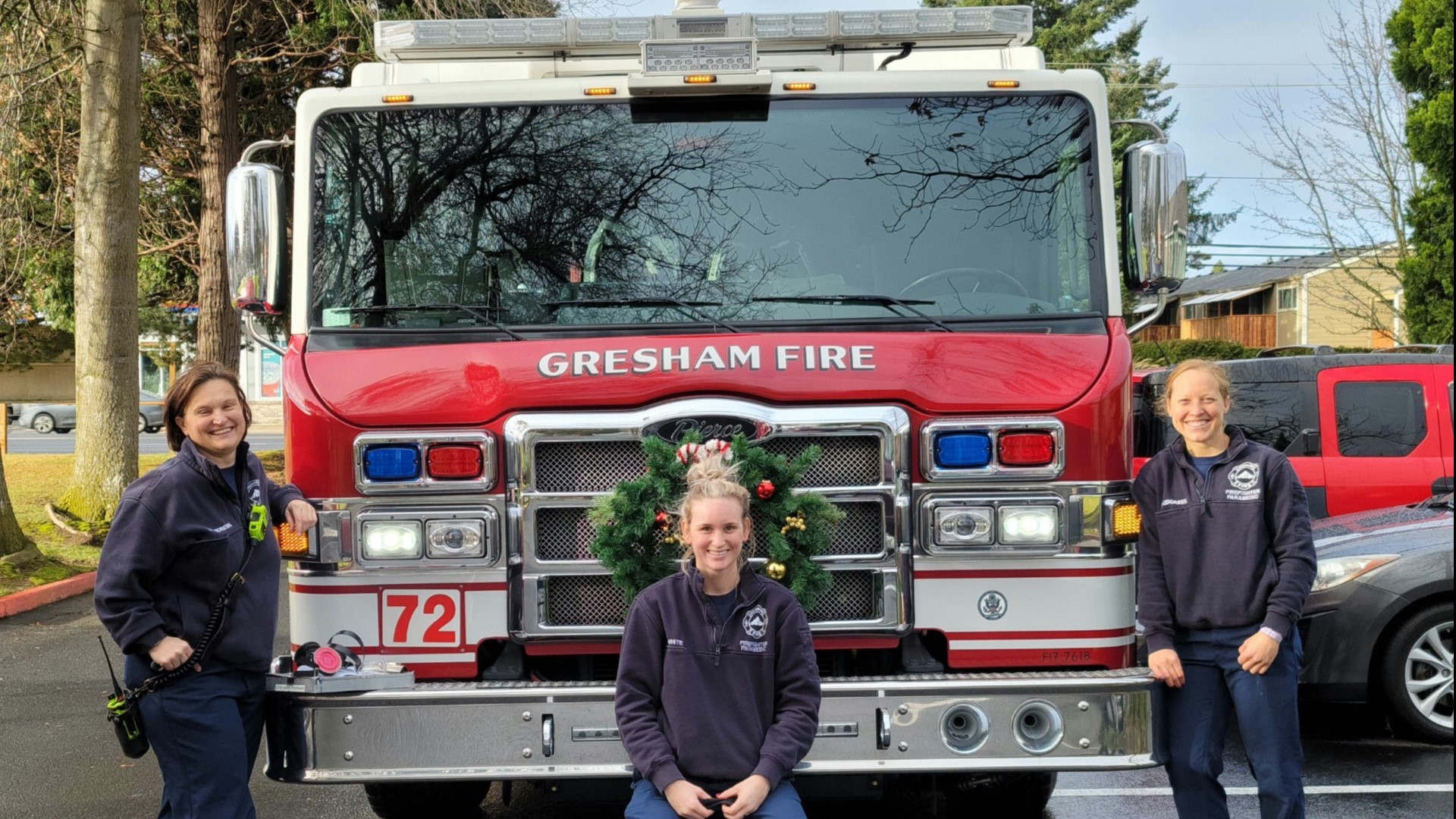 Gresham female firefighter crew rare in male-dominated industry | kgw.com