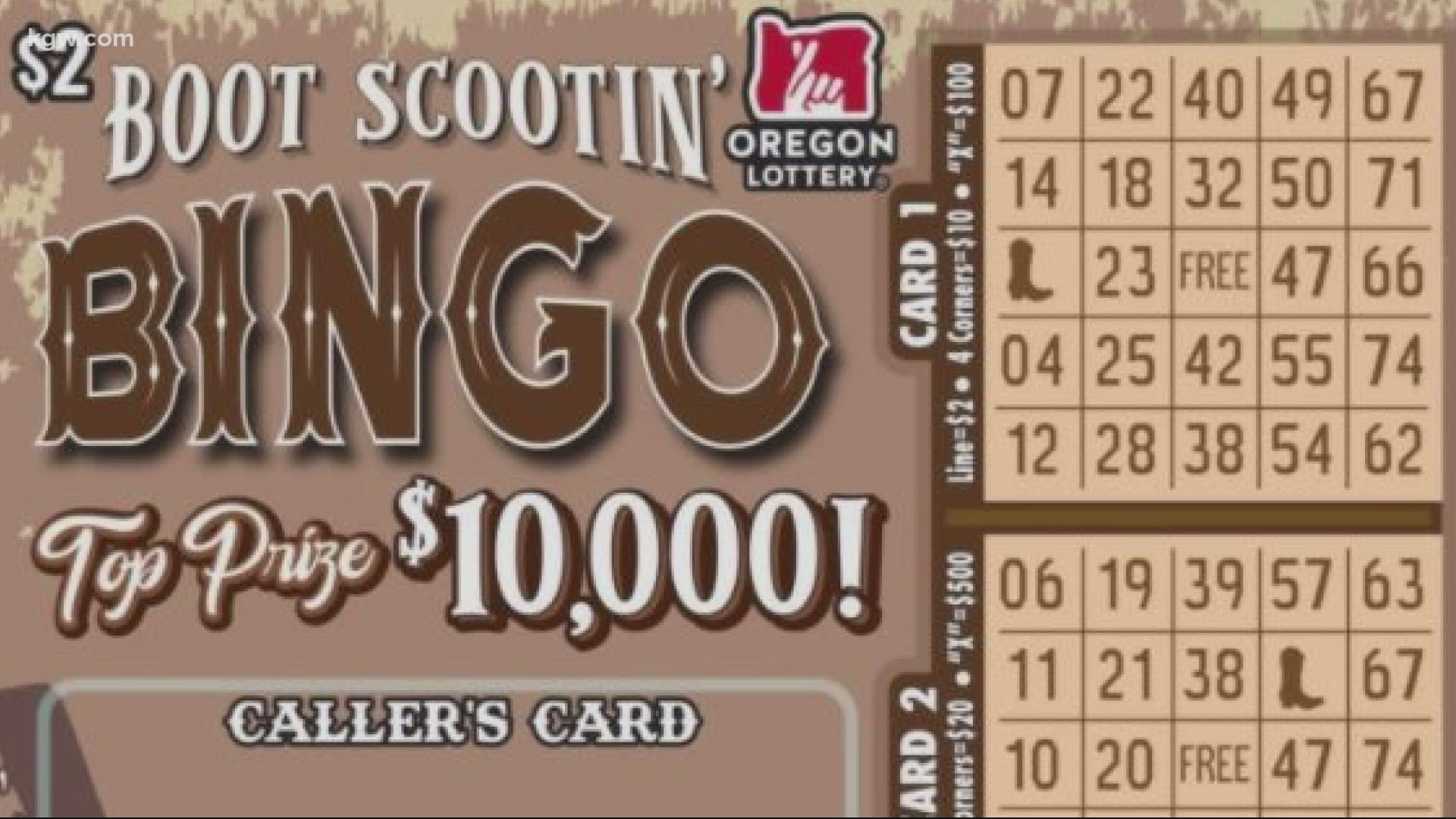 A Tigard man’s website tries to help you improve your odds of winning Oregon Lottery scratch-it games. Devon Haskins shows us.