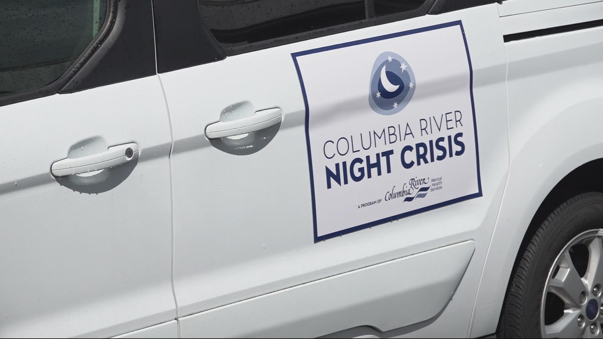 Clark County's new night crisis team launched earlier this week. The team is focused on responding to non-violent mental health calls.