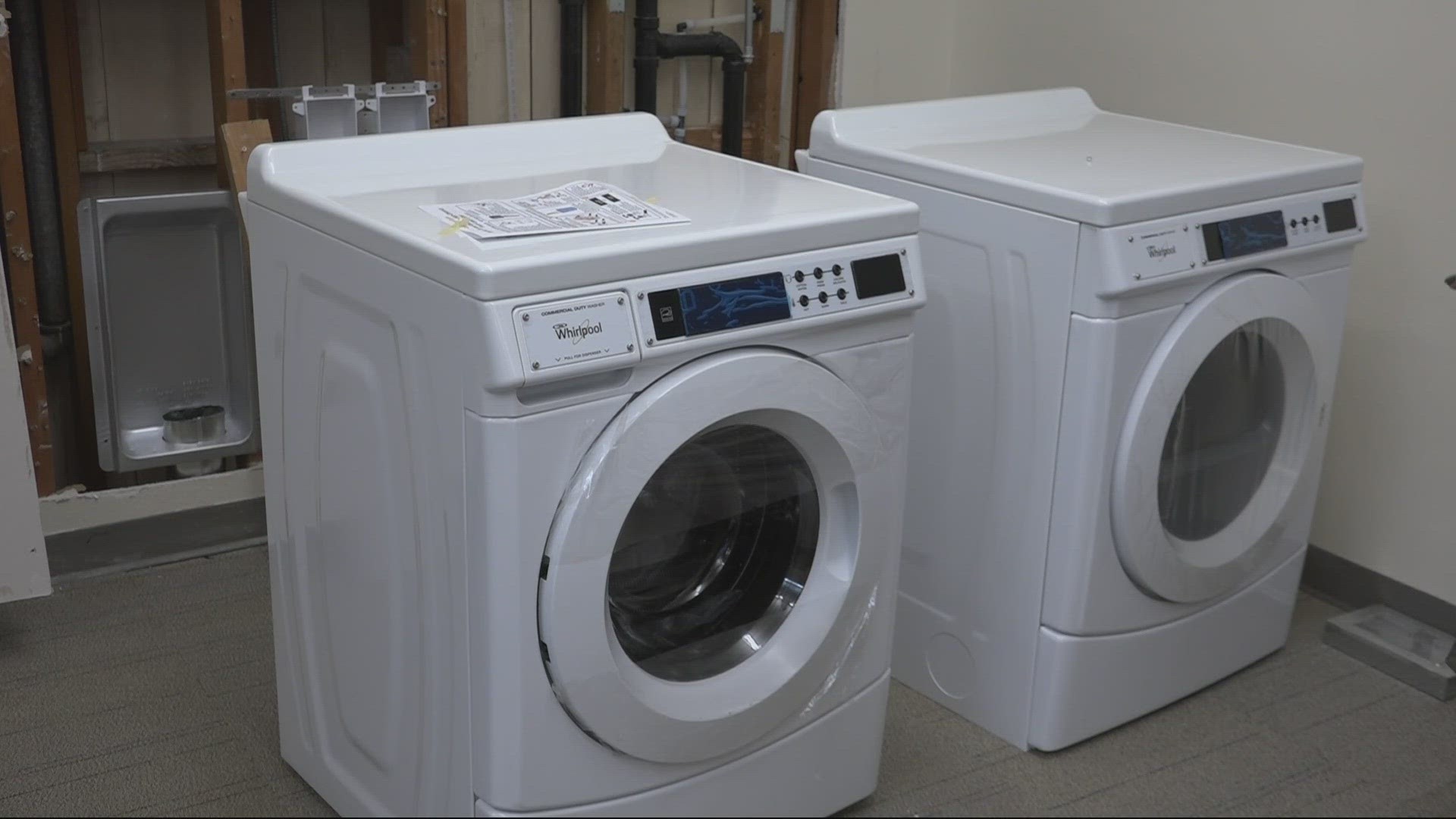 In a partnership between Whirlpool and Teach for America, Prescott Elementary School will receive a washer and dryers for families to use.