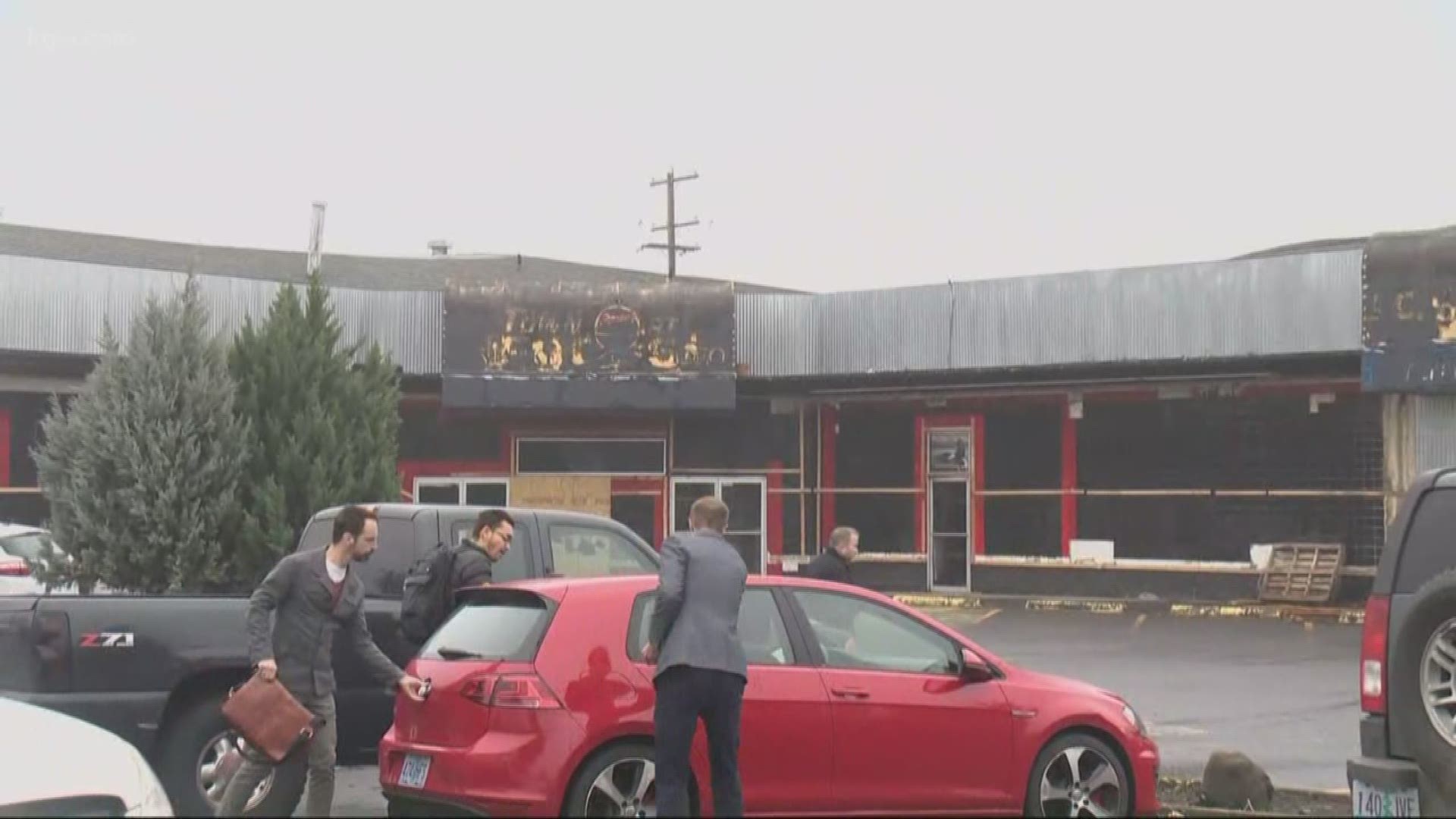 The demolition of eyesore abandoned Sugar Shack strip club in Portland's Cully neighborhood started Monday. It will be replaced with affordable housing.