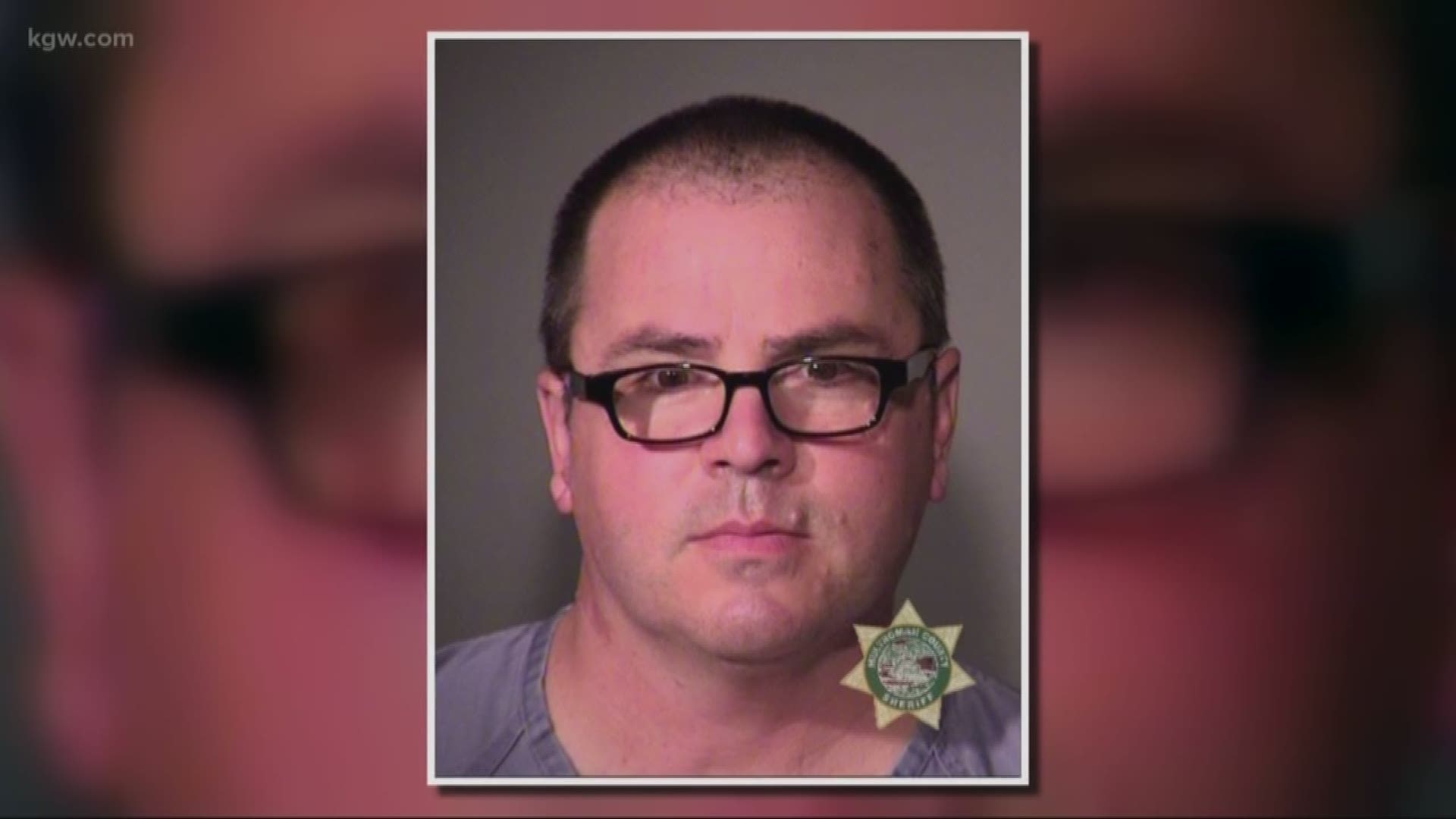 A man attacked his former University of Portland colleague with a baseball bat, according to police.