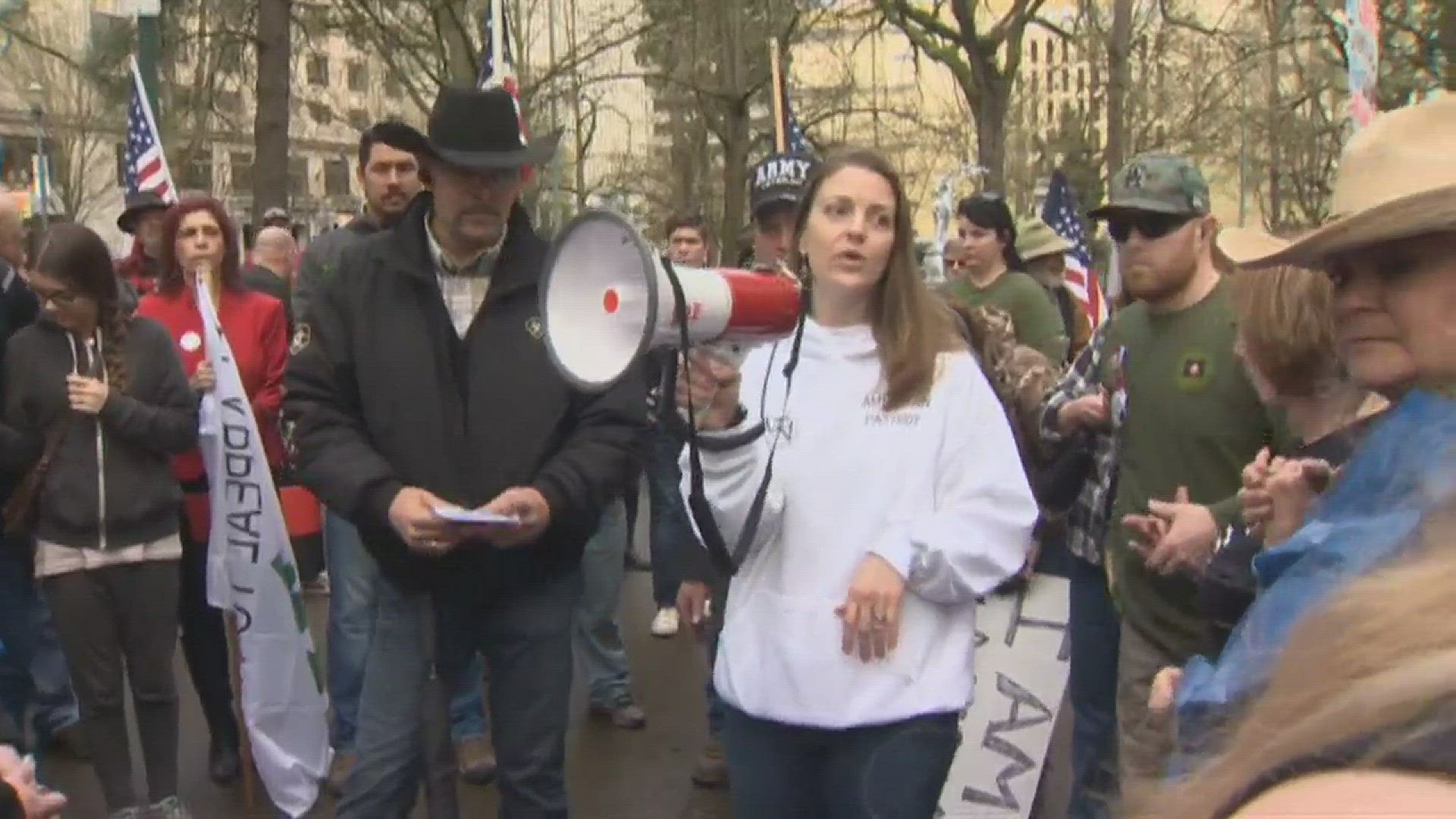 Rally in Portland for jailed occupiers