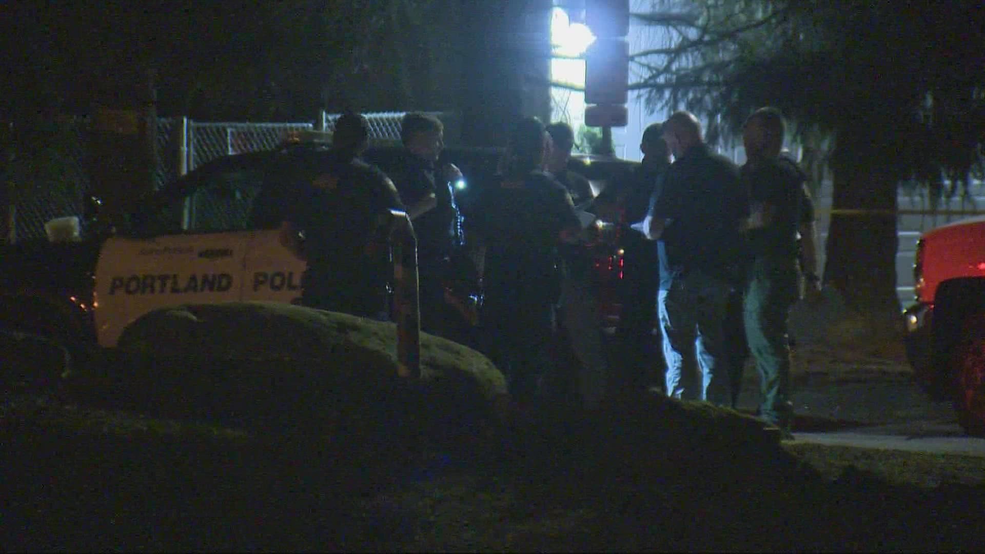 Police are looking for the shooter or shooters who fired dozens of rounds on Rocky Butte in Northeast Portland.