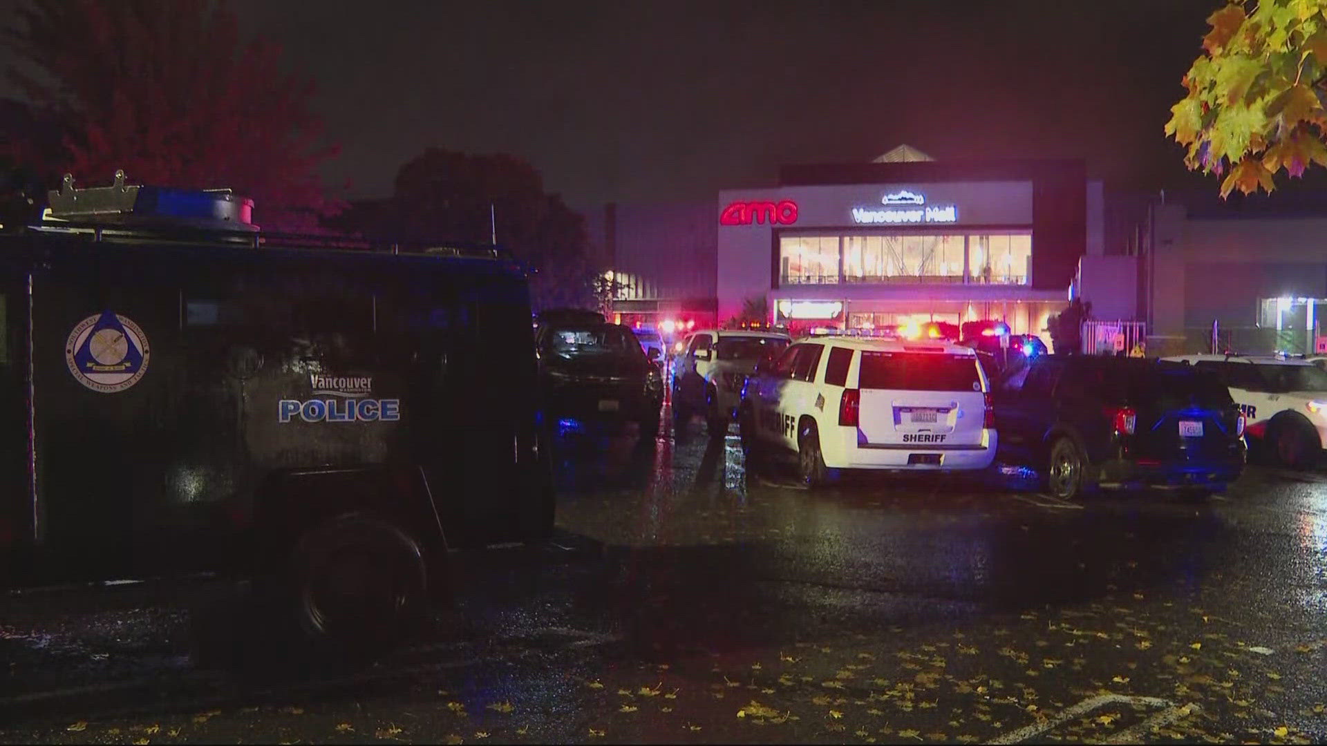 Families were in attendance at the Vancouver Mall for a Halloween trick-or-treating event when the shooting happened around 7:30 p.m.