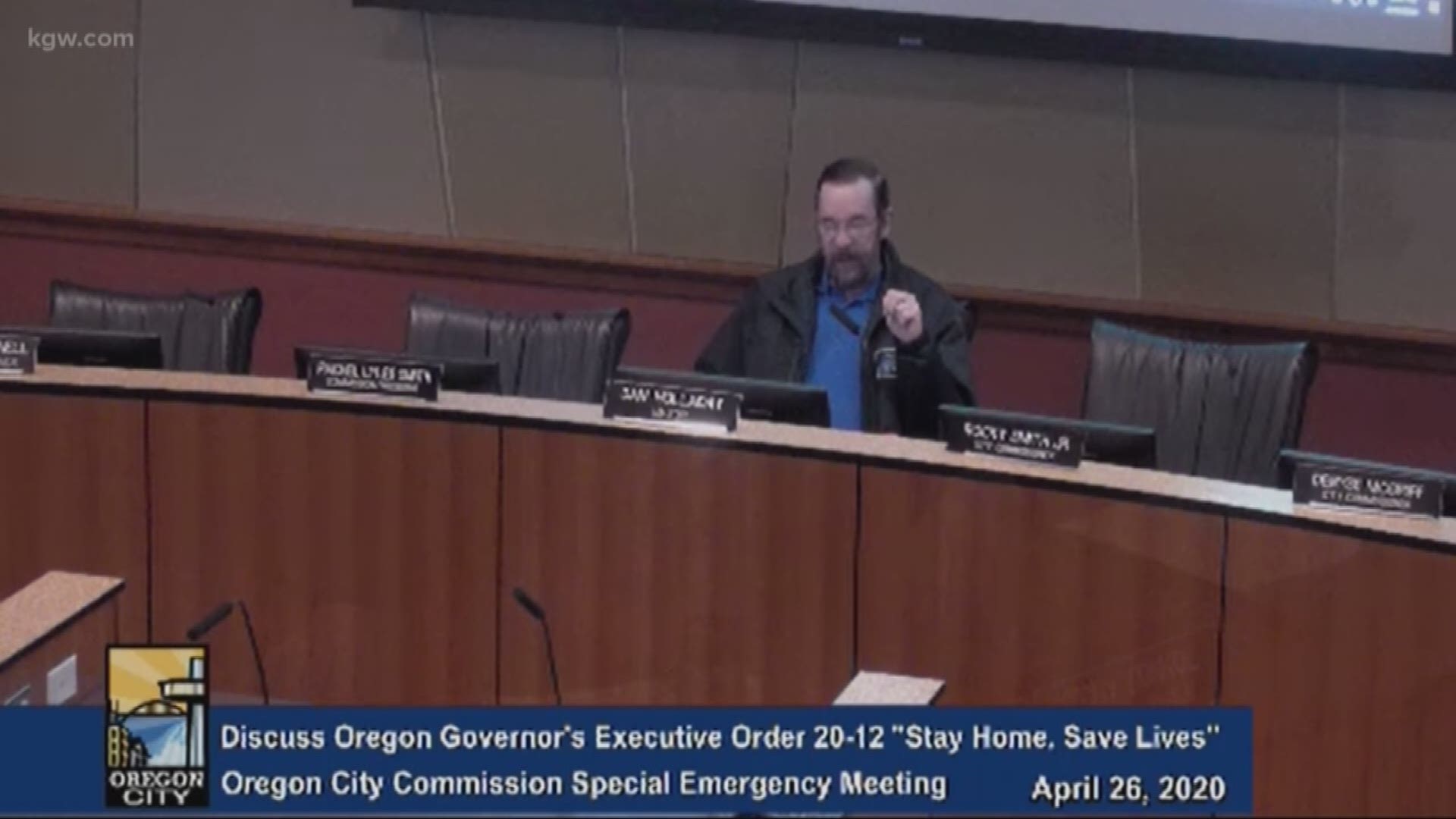 Oregon City's mayor considered a declaration that would re-open all his city’s businesses, while Baker County's commissioner submitted a plan to Gov. Kate Brown.
