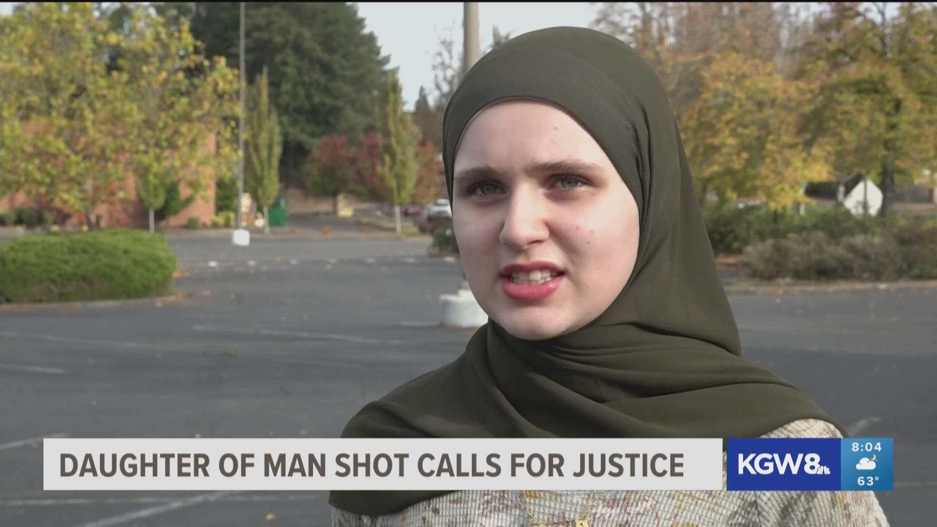 The daughter of the man shot near the Islamic School of Portland shared details on what led up to the altercation on Southwest Capitol Highway.