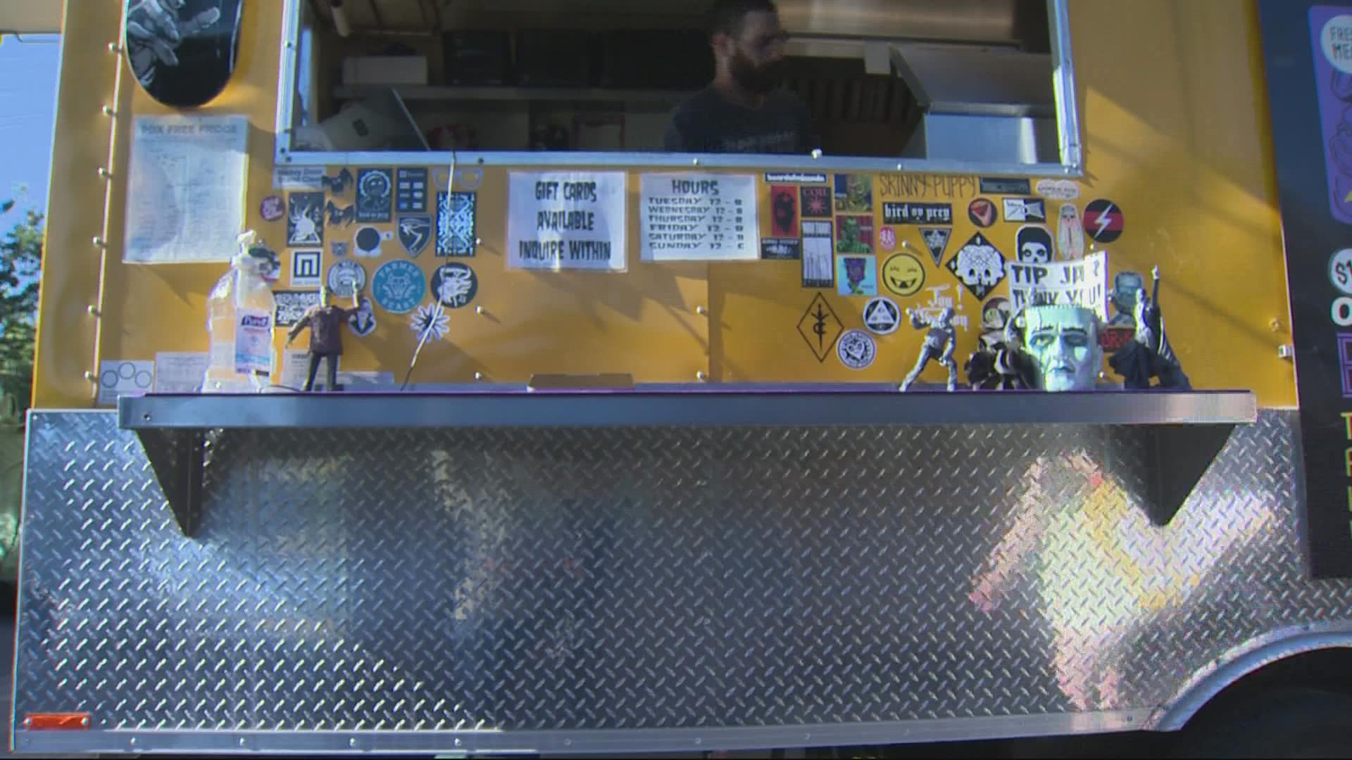 With temps expected to hit the triple digits in the coming week, food cart owners say they're drawing a line for worker and food safety.