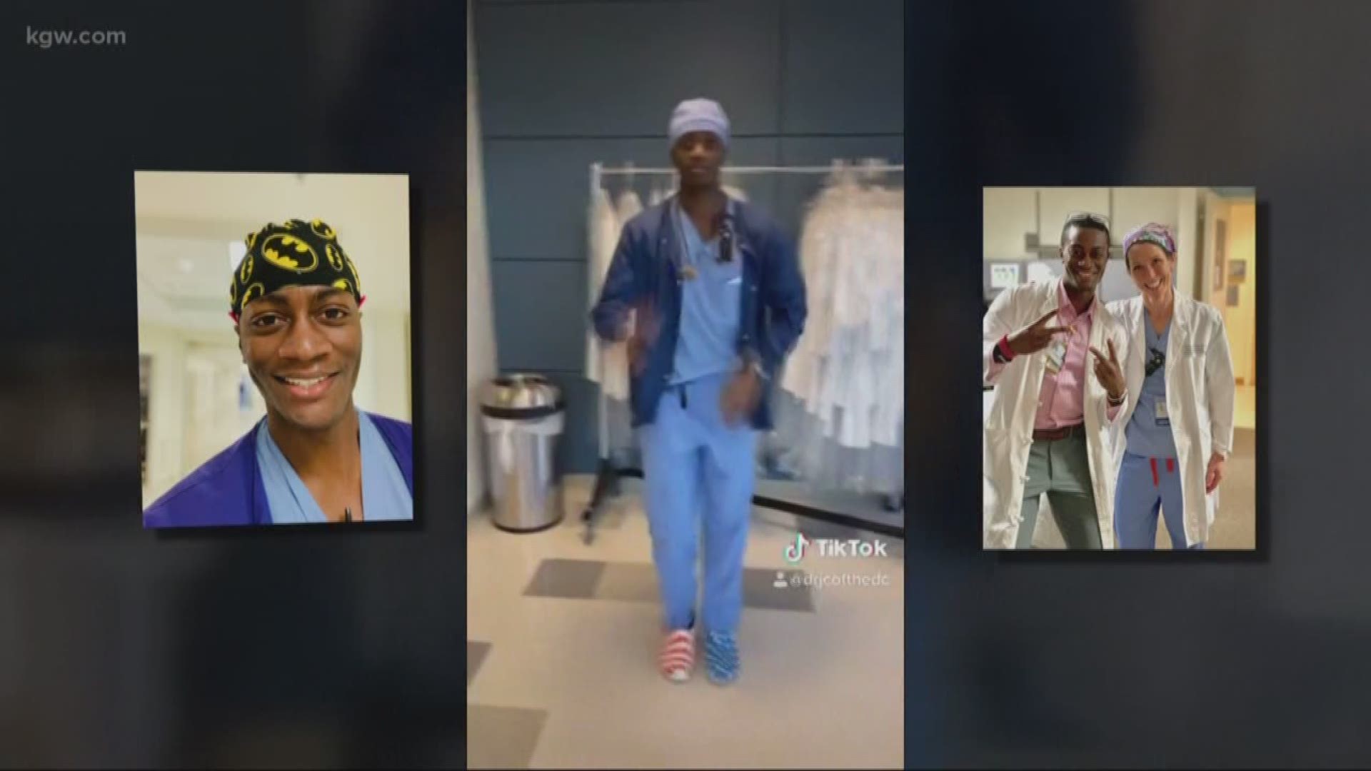 A local doctor is going viral with his dance moves. Brittany Falkers has his story.