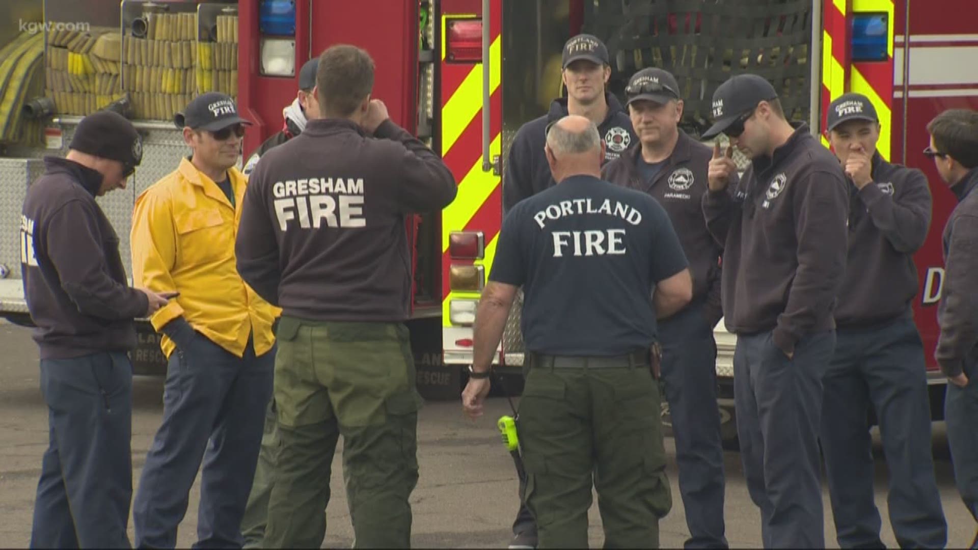 Oregon firefighters head to California to help fight the devastating wildfires.