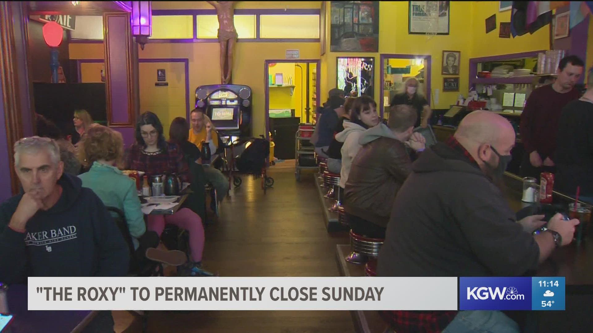 Suzanne Hale opened The Roxy in 1994, and the 24-hour diner became a downtown fixture. She said COVID-19 and a notice from the city finally shut them down.