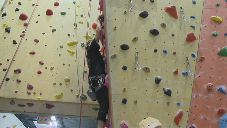 Let's Get Out There: Staying active and out of the weather at Portland Rock Gym