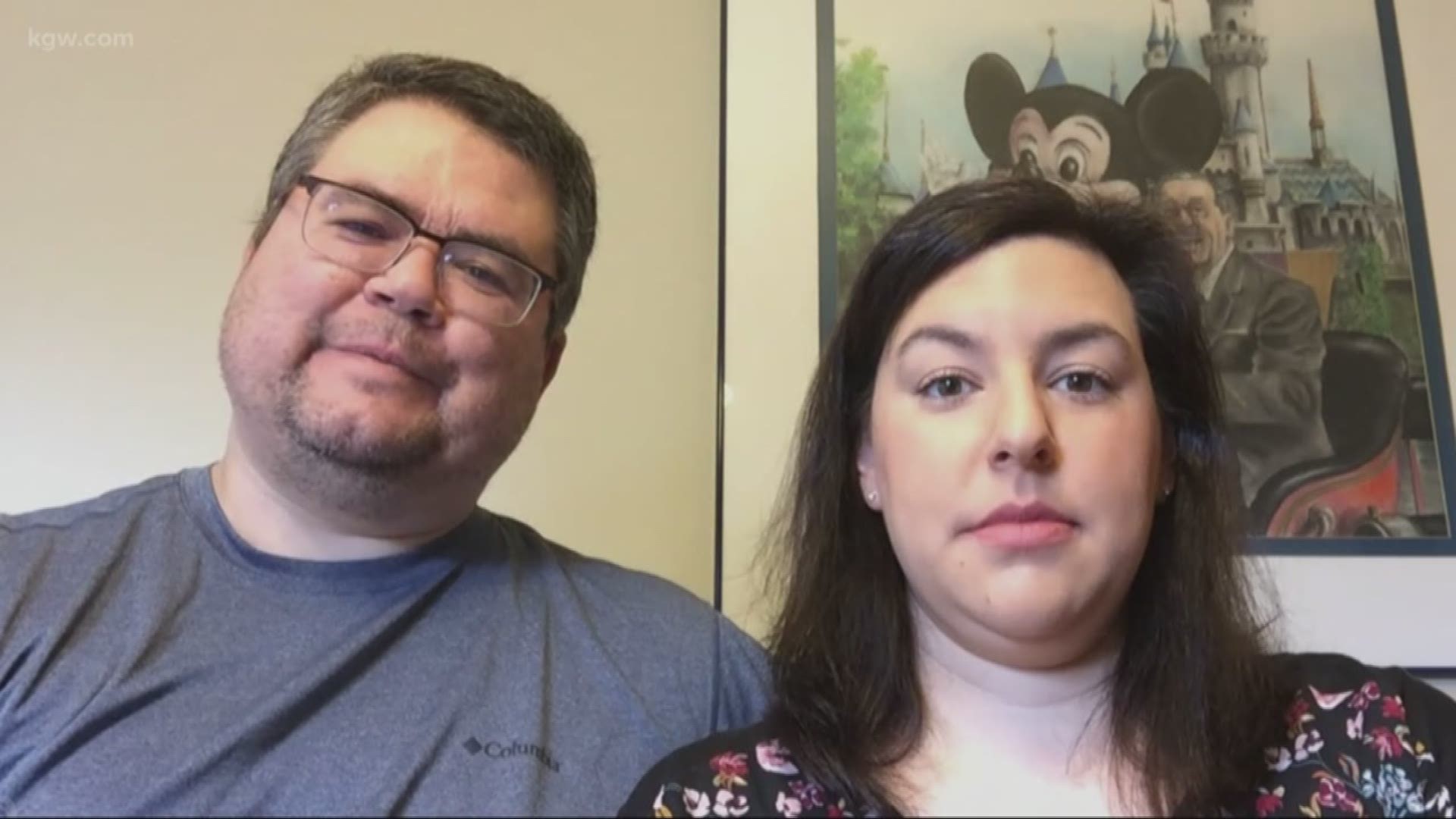 An Oregon couple is back home after a 28-day quarantine.