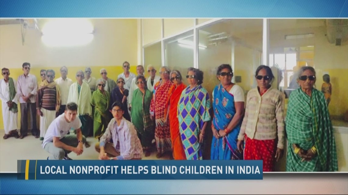 Local nonprofit helps blind children in India