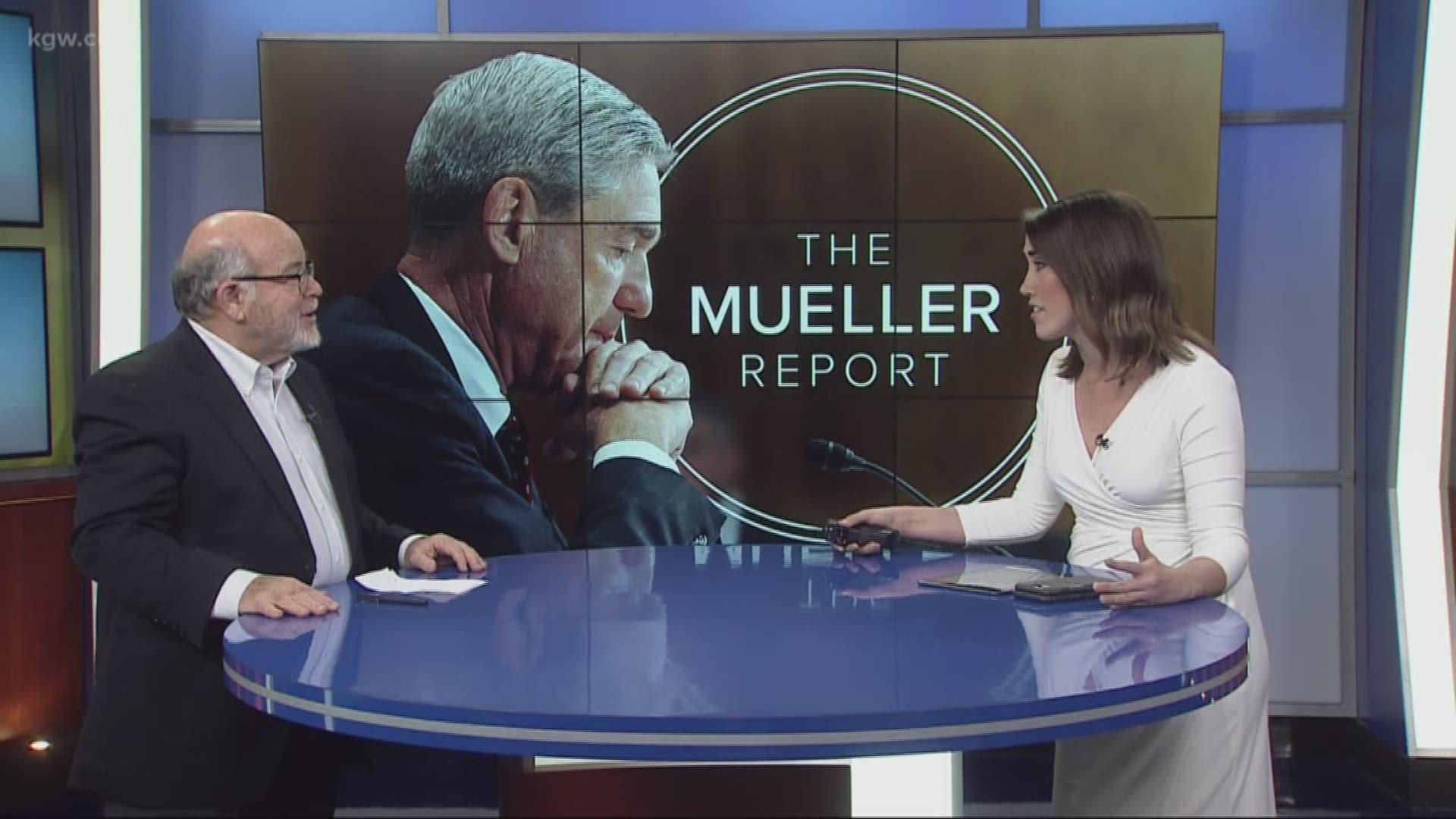 KGW political analyst Len Bergstein talks about the political effects of the Mueller report