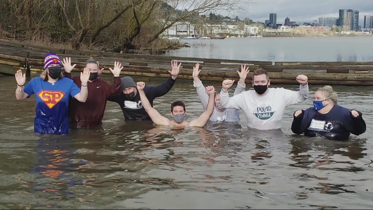Polar plunge returns in person to benefit Special Olympics Oregon