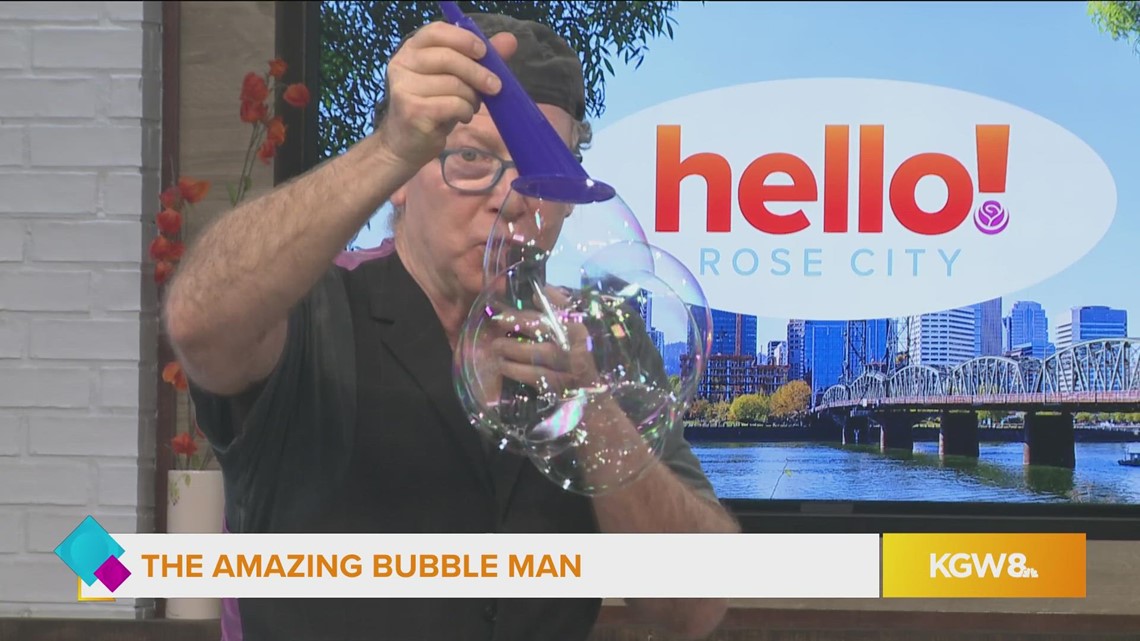 Meet The Amazing Bubble Man