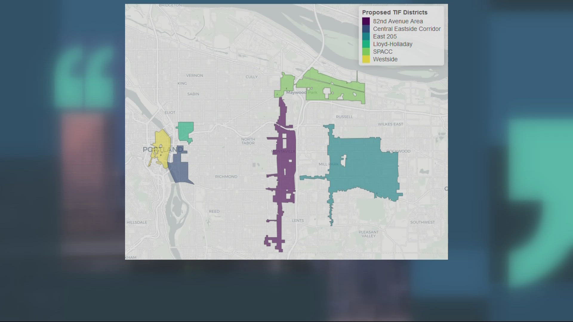 In each of the new districts, any future property tax increases will go into a fund meant to support development of the immediate neighborhood.