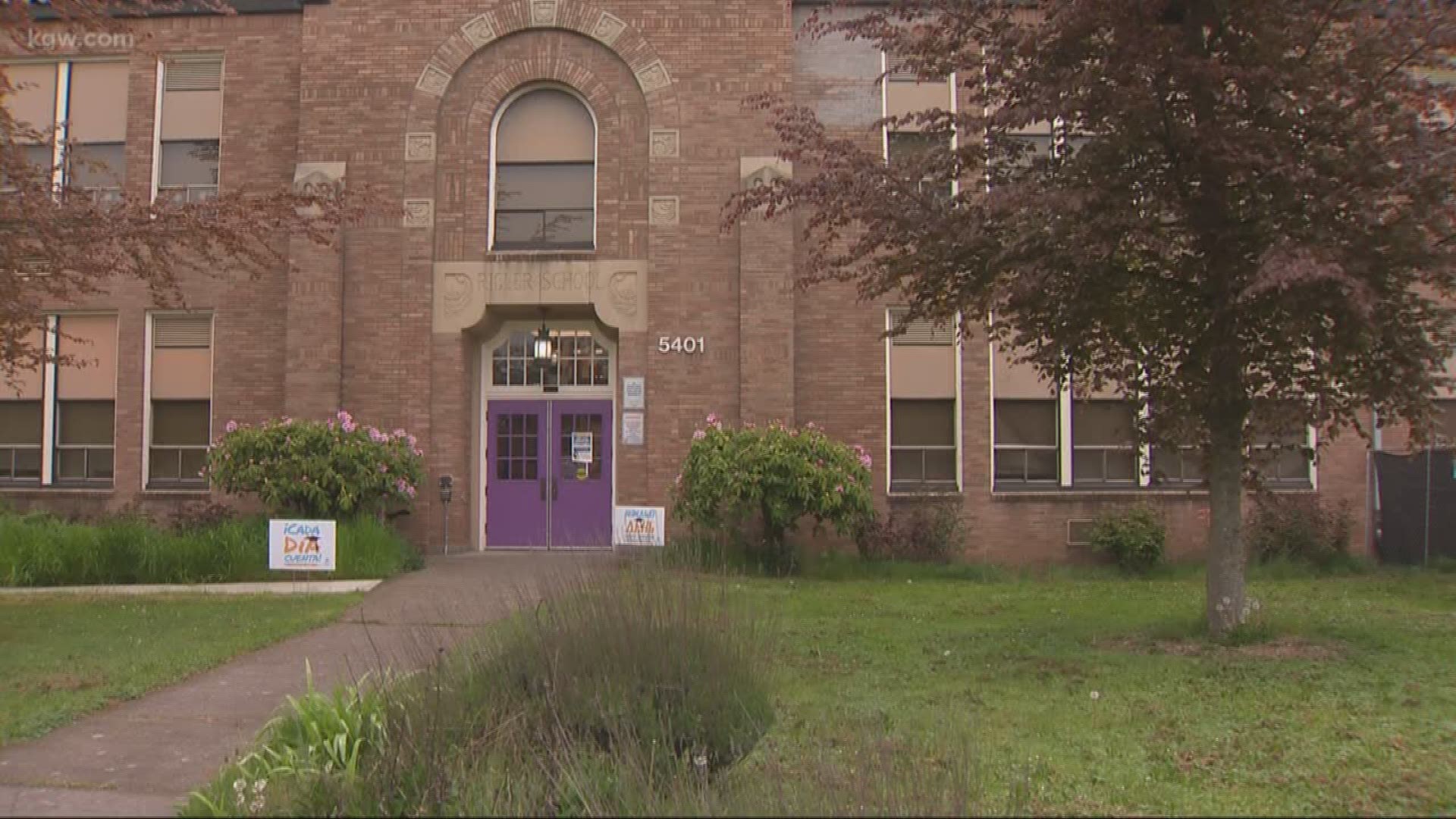 Chris McGinness shows us what teachers at the Northeast Portland school are doing to help hold their communities together.