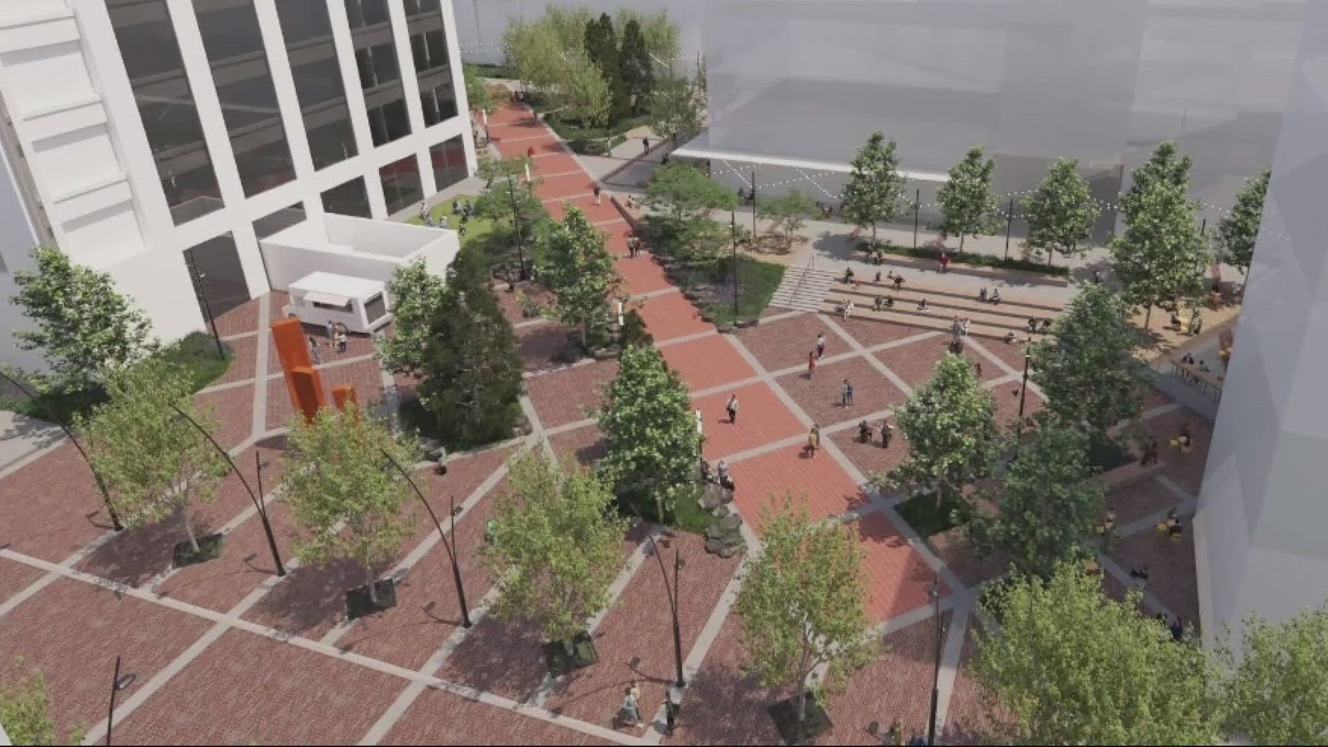 The city of Vancouver is developing a 6-acre space into shops, housing and more, complete with a plaza connecting downtown to the waterfront.