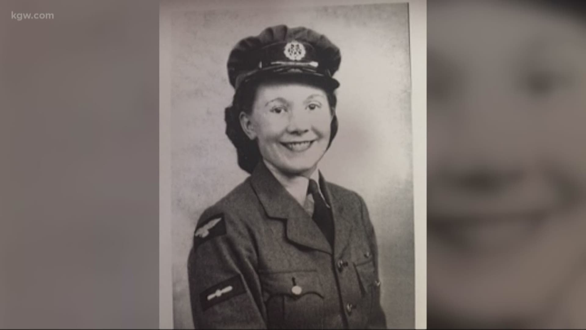 Gladys volunteered as an air raid warden and later became an accountant.