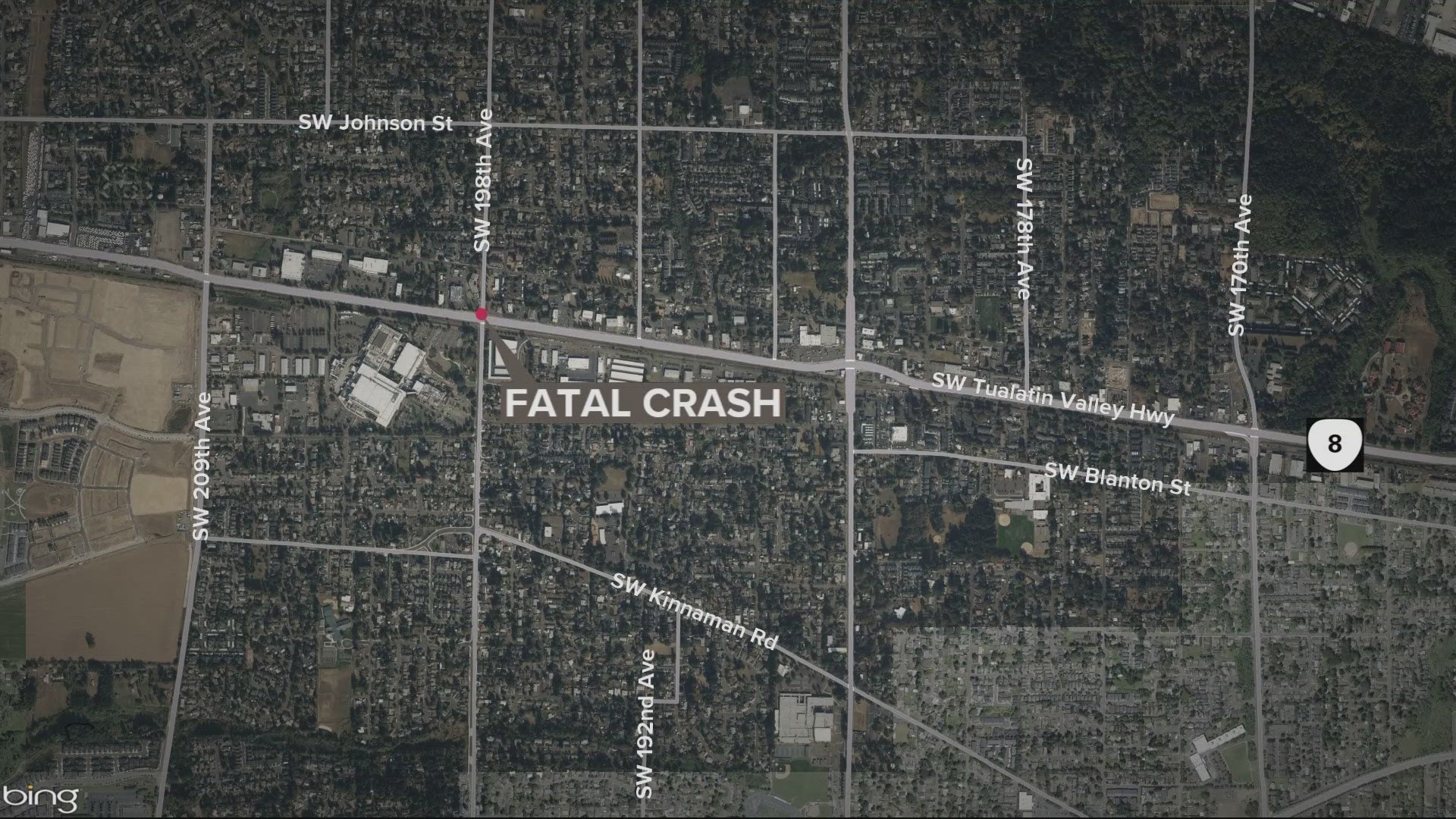 1 dead after car hits pedestrian in Aloha; second crash under ...