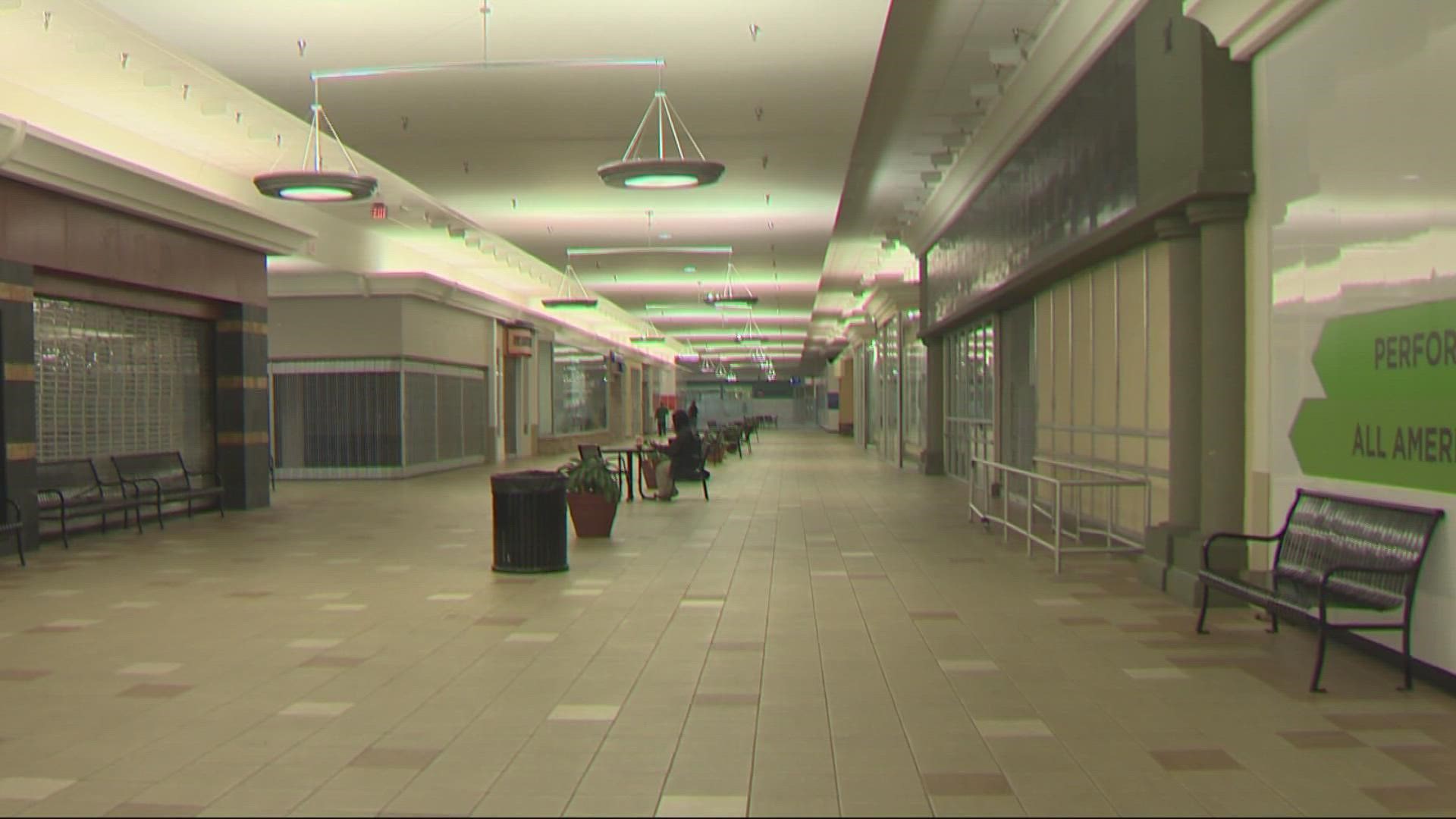 The few businesses that have survived inside of Mall 205 are being told to leave, while big box stores will replace the building's interior.