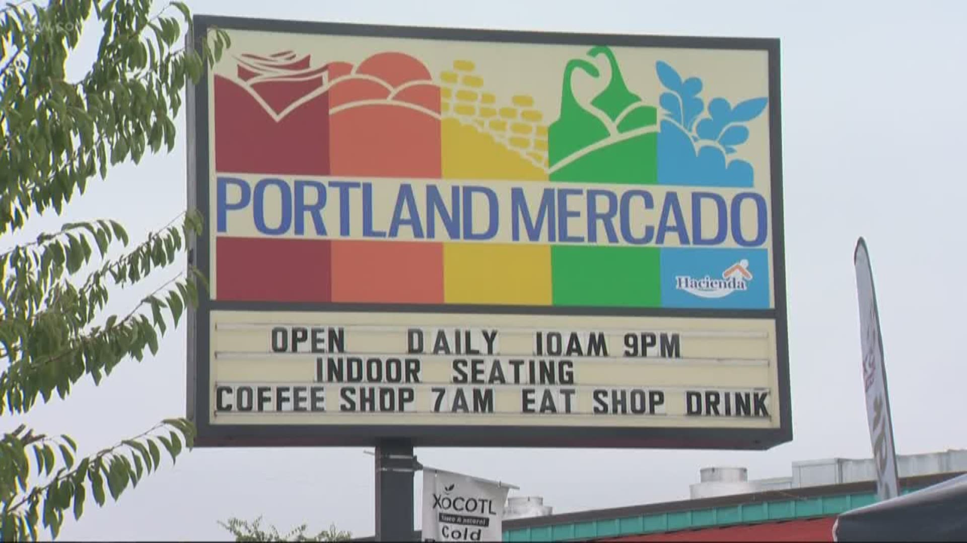 Days after a break-in, Portland Mercado hosts Taste of Latinoamérica.