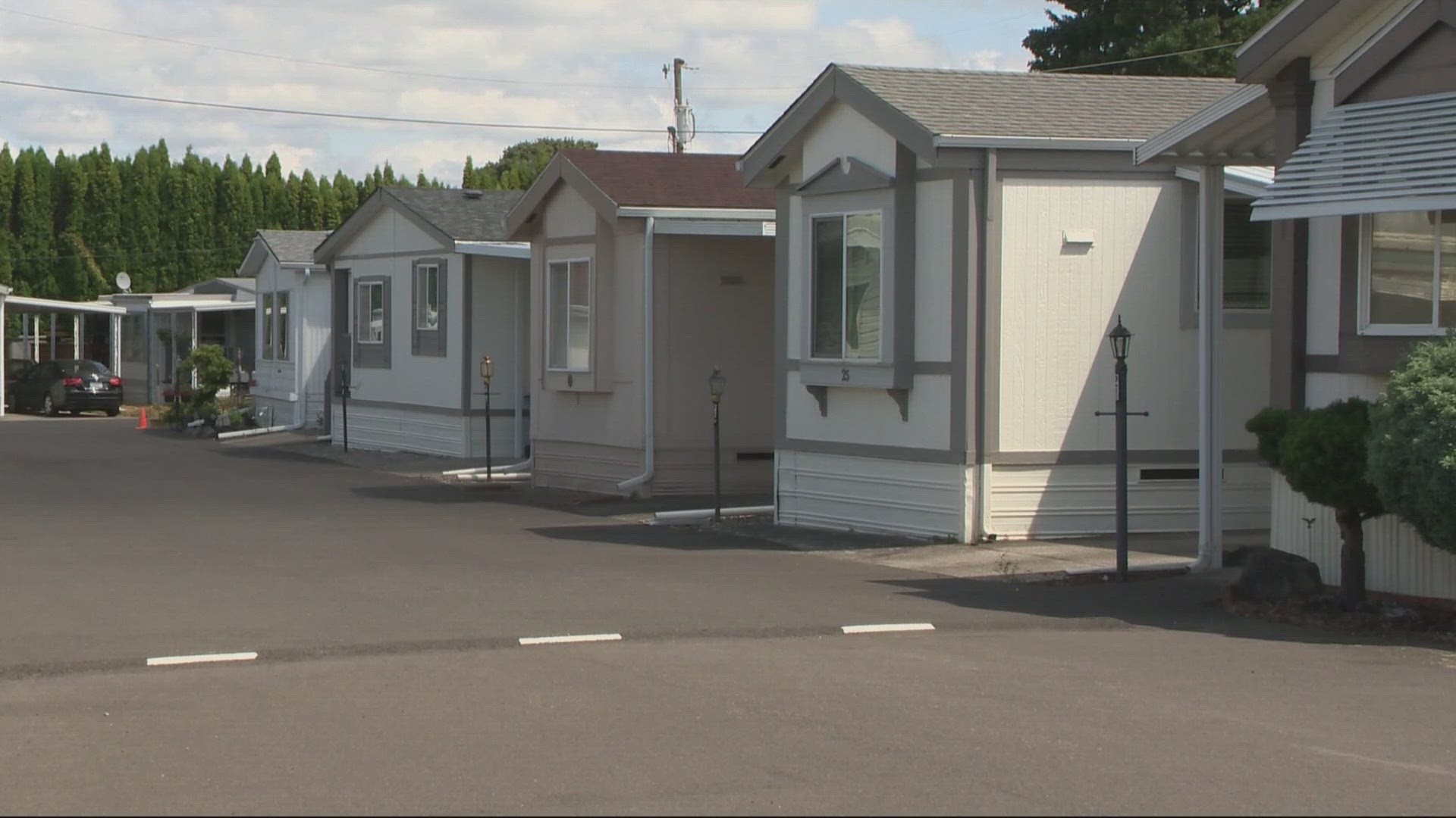 Residents at the Lazy Z mobile home park are people 55 and older on a fixed income. They've reached out to the new owners but haven't heard back from them.