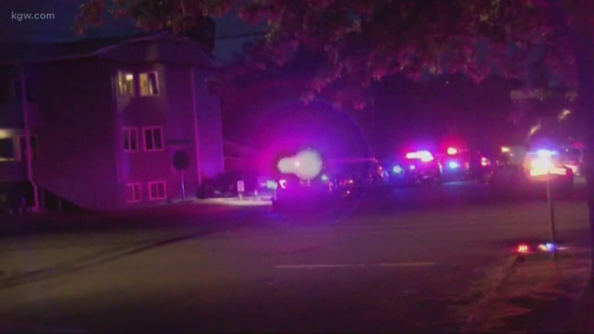 A police officer conducting a traffic stop was shot in Salem on Tuesday night.