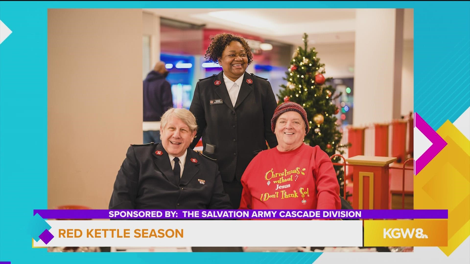 This segment is sponsored by The Salvation Army Cascade Division
