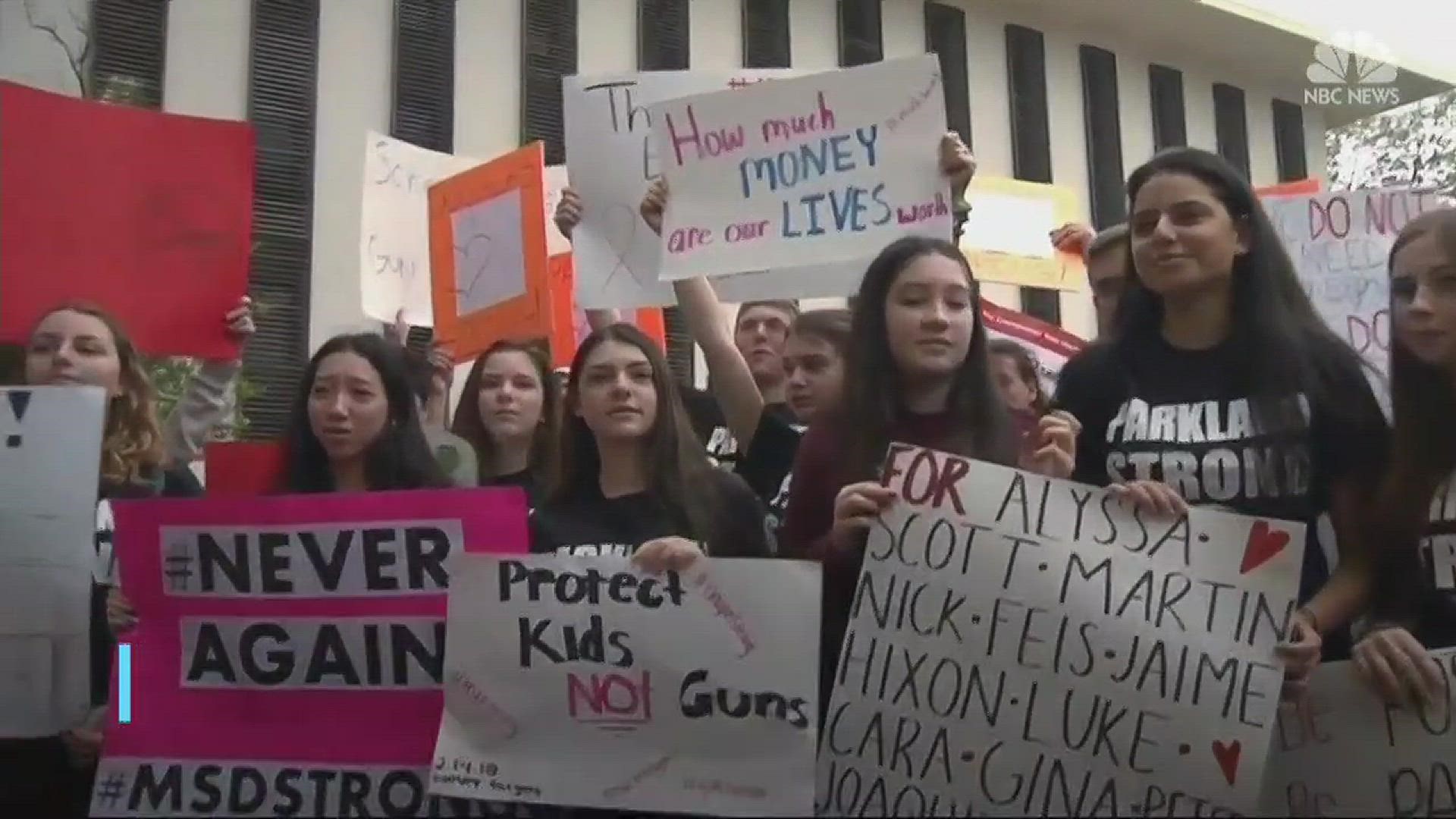 President Trump and NRA leaders say "hardening" schools will prevent more school shootings; many teachers and shooting survivors disagree.  NBC's Edward Lawrence reports.