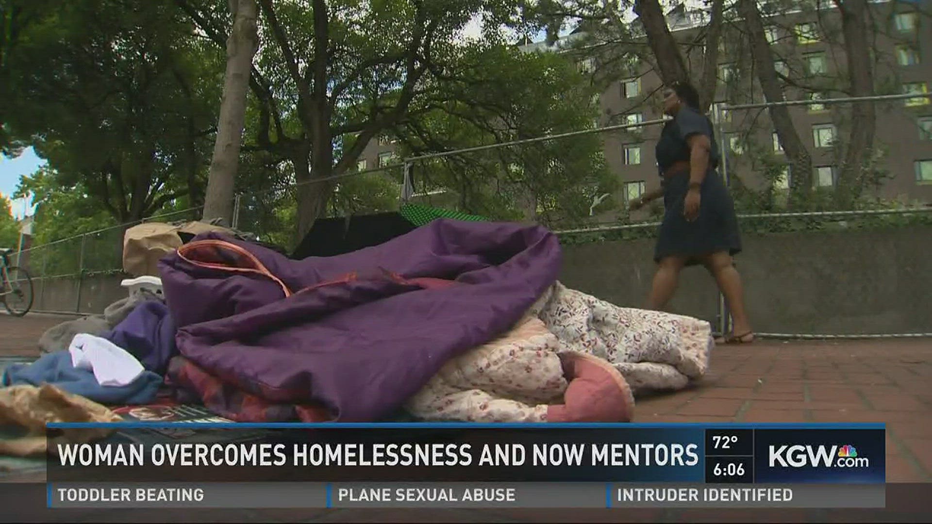 Portland woman overcomes homelessness and now mentors | kgw.com