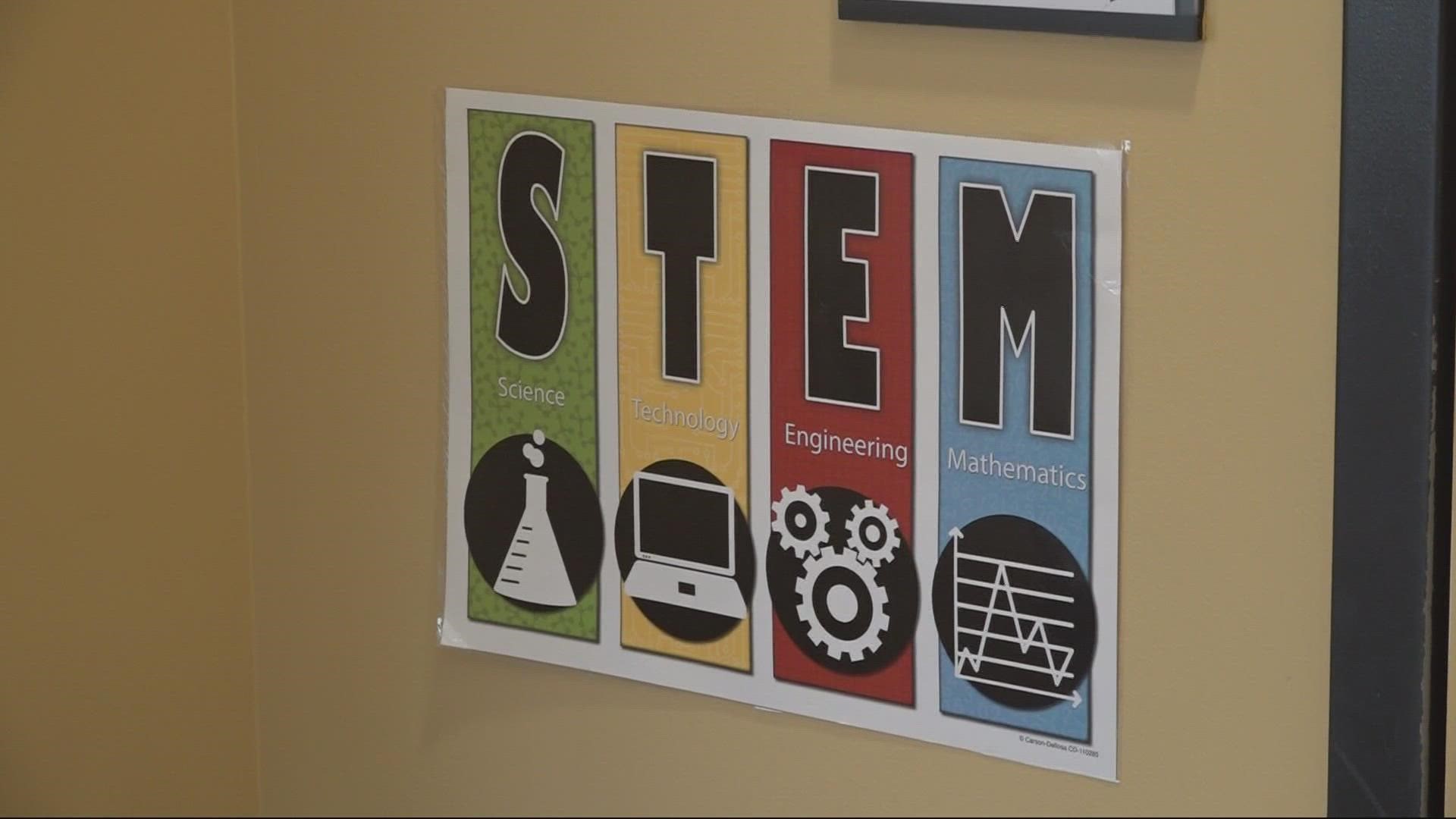 Women spoke to the school on behalf of companies like Google, Nike, Intel and the Army Corps of Engineers. KGW's Bryant Clerkley reports.