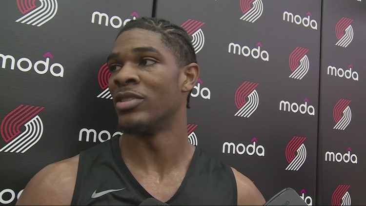 Projected Top 3 NBA draft pick Scoot Henderson, other lottery prospects work out for Trail Blazers