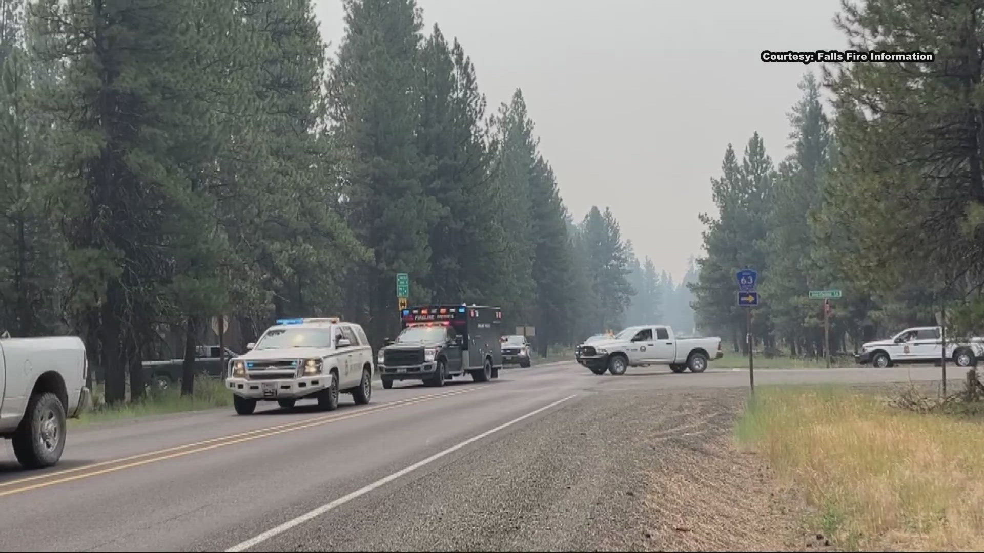 The pilot was assisting near the Falls Fire in the Malheur National Forest Thursday evening when the plane crashed. Search crews found the wreckage Friday morning.