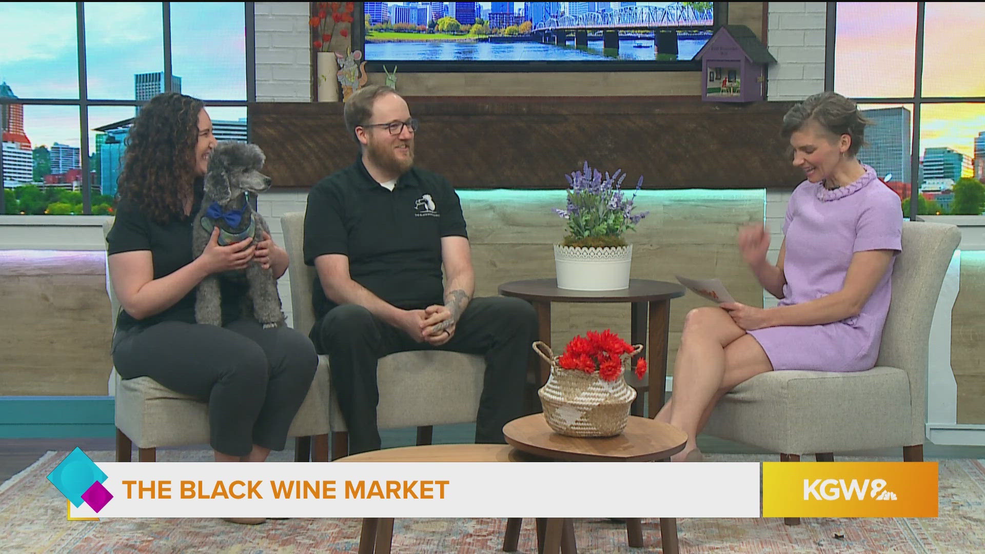 The Black Wine Market is located in Lake Oswego and also offers Oregon beers and ciders
