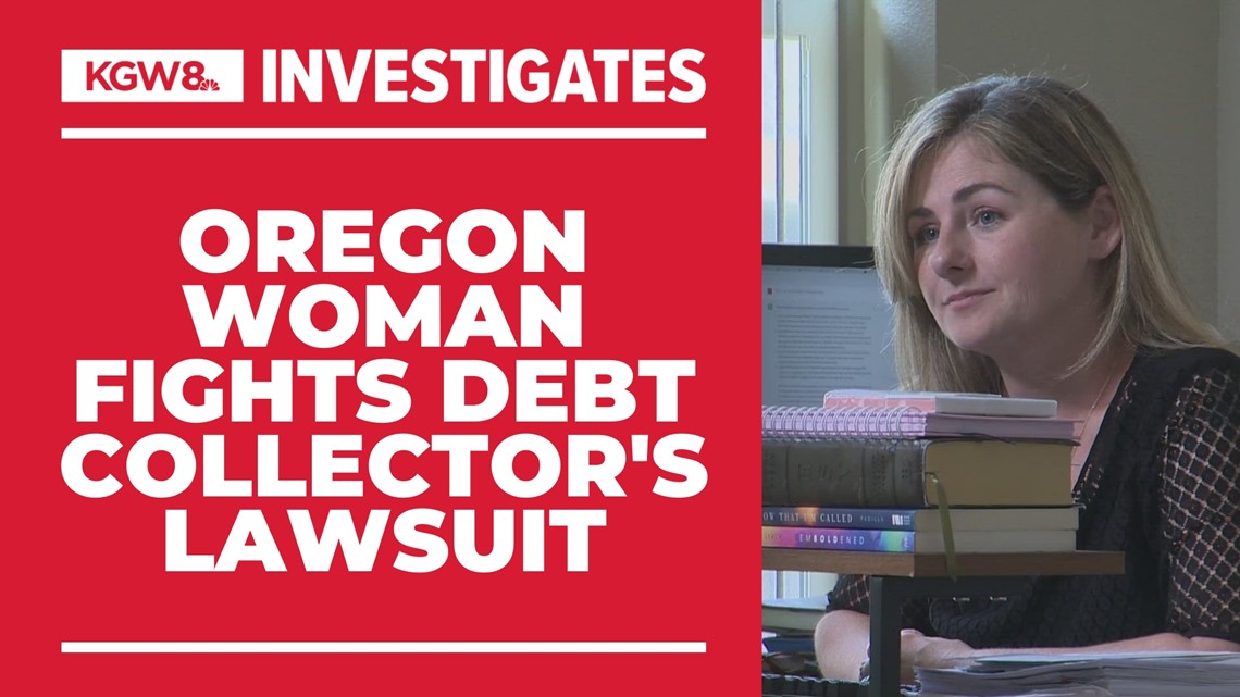 Sued over debt she doesn't recall taking on, an Oregon woman fights